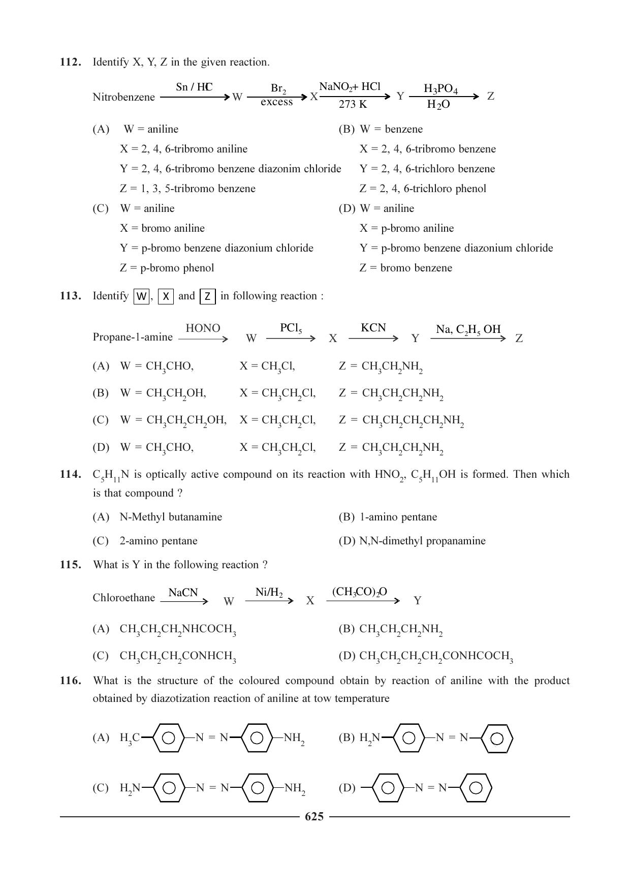 GSEB HSC Chemistry Question Paper (English Medium)- Chapter 24 - Page 35