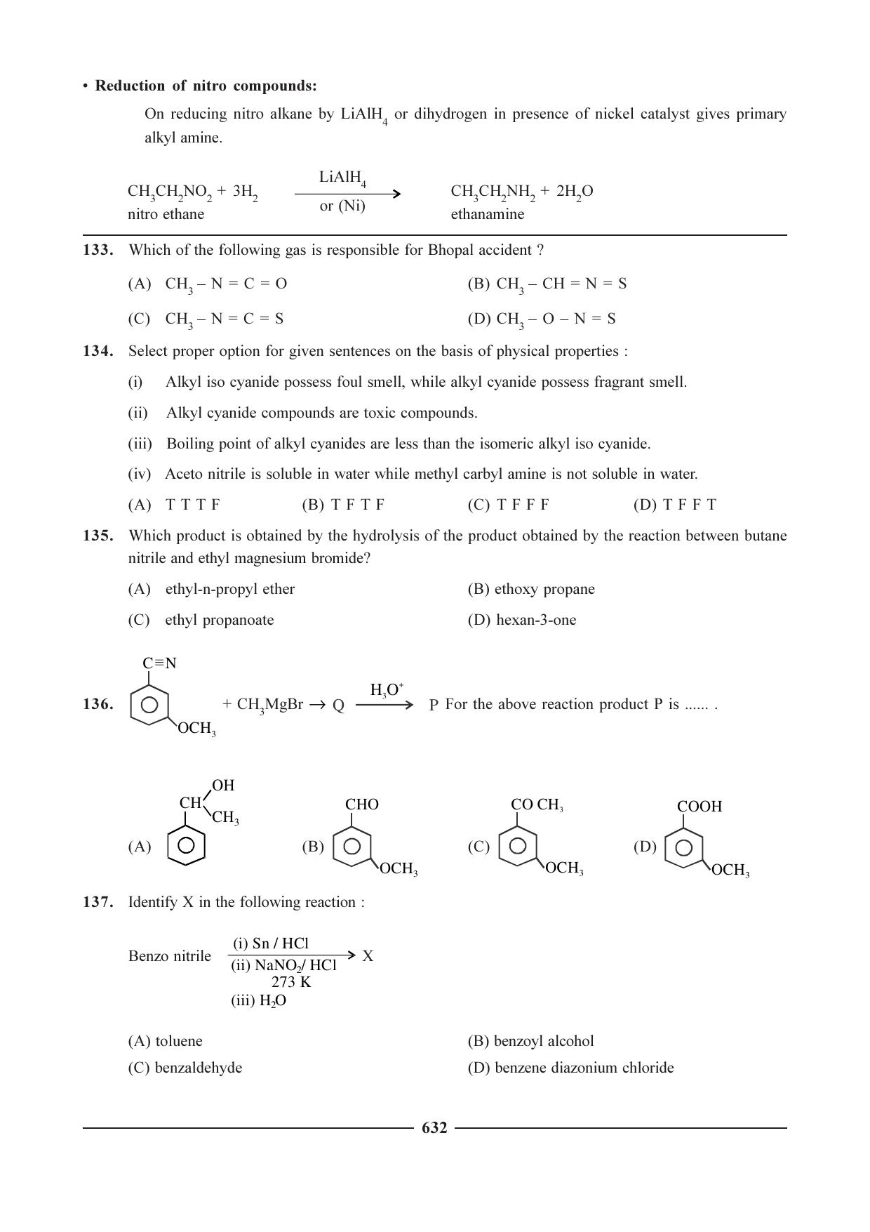 GSEB HSC Chemistry Question Paper (English Medium)- Chapter 24 - Page 42