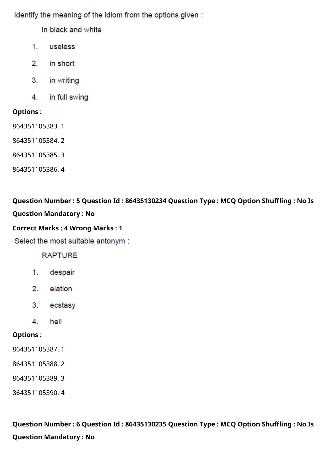 CUET PG 2021 PGQP53 Question Paper - Page 4