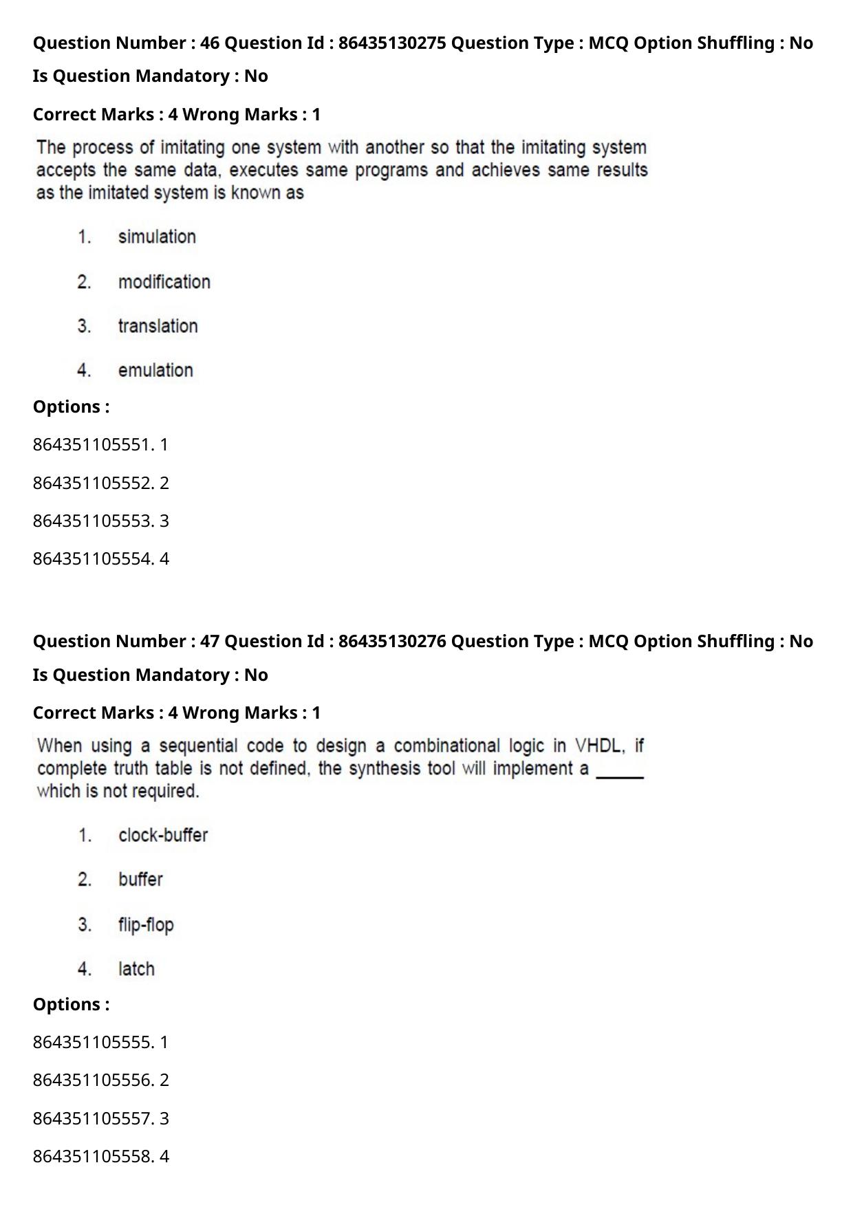 CUET PG 2021 PGQP53 Question Paper - Page 26