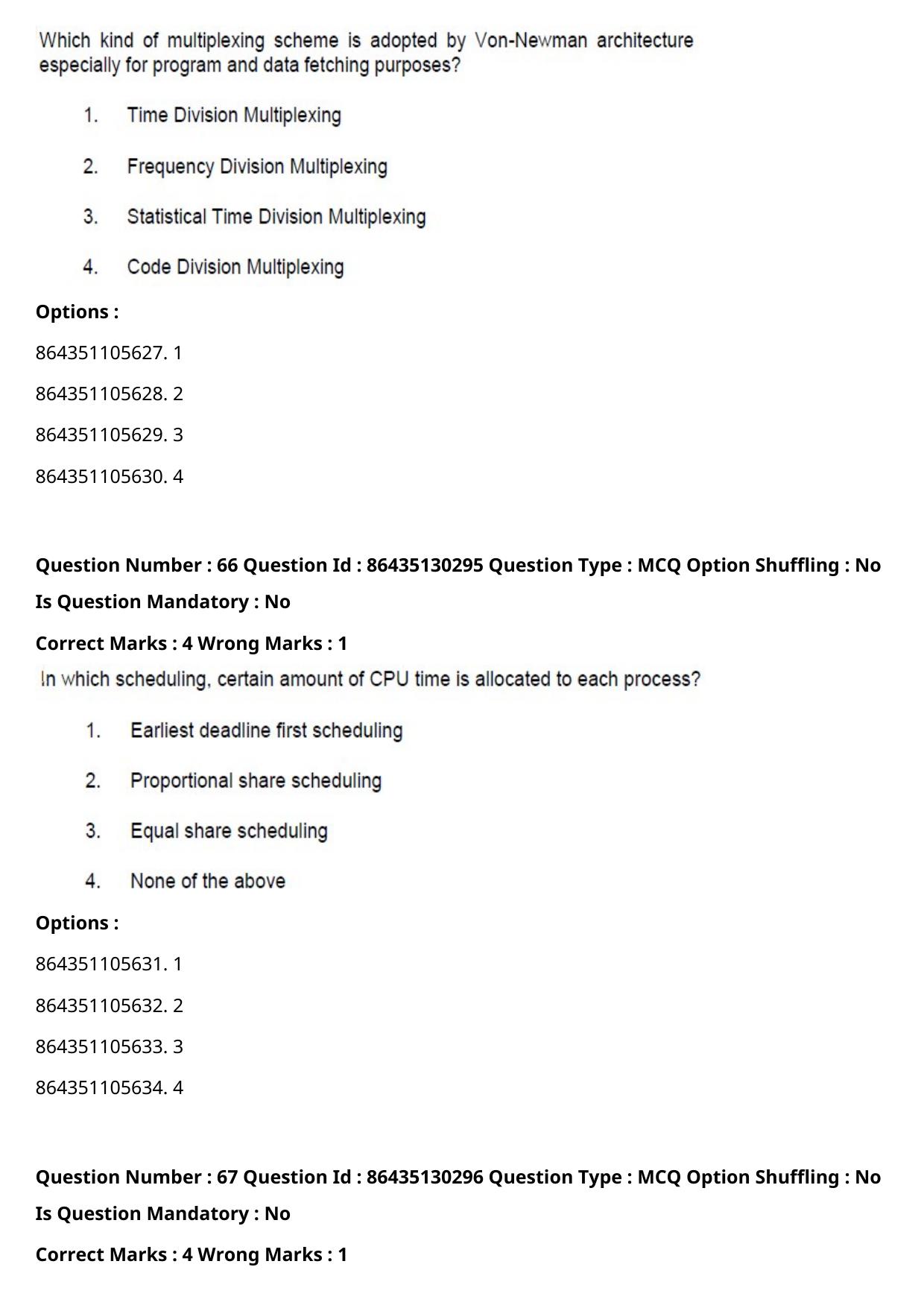 CUET PG 2021 PGQP53 Question Paper - Page 36