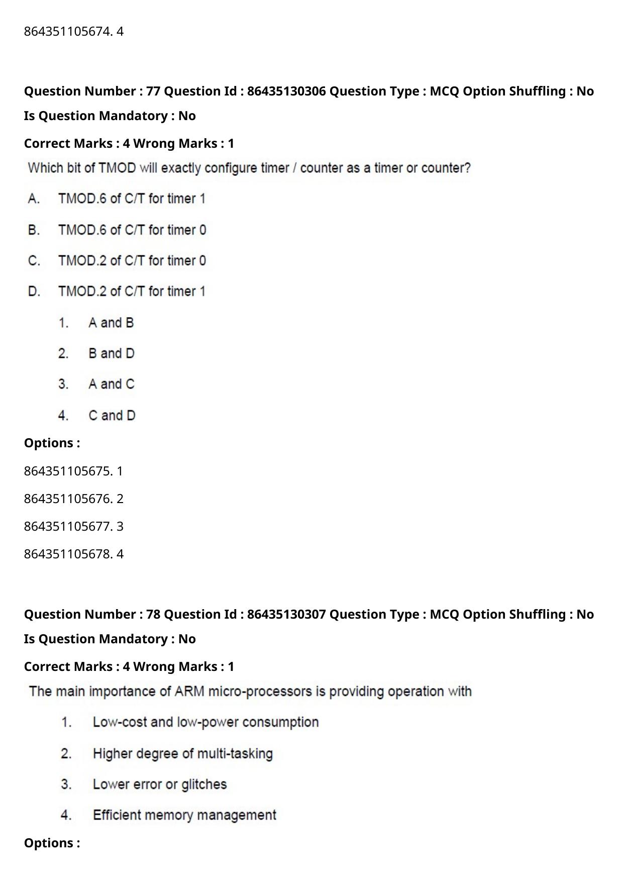 CUET PG 2021 PGQP53 Question Paper - Page 42