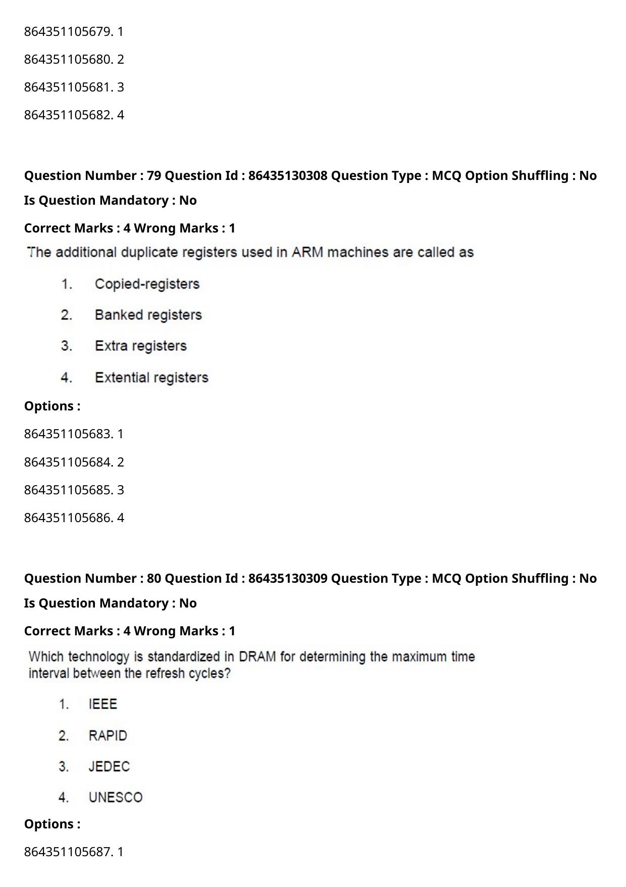 CUET PG 2021 PGQP53 Question Paper - Page 43