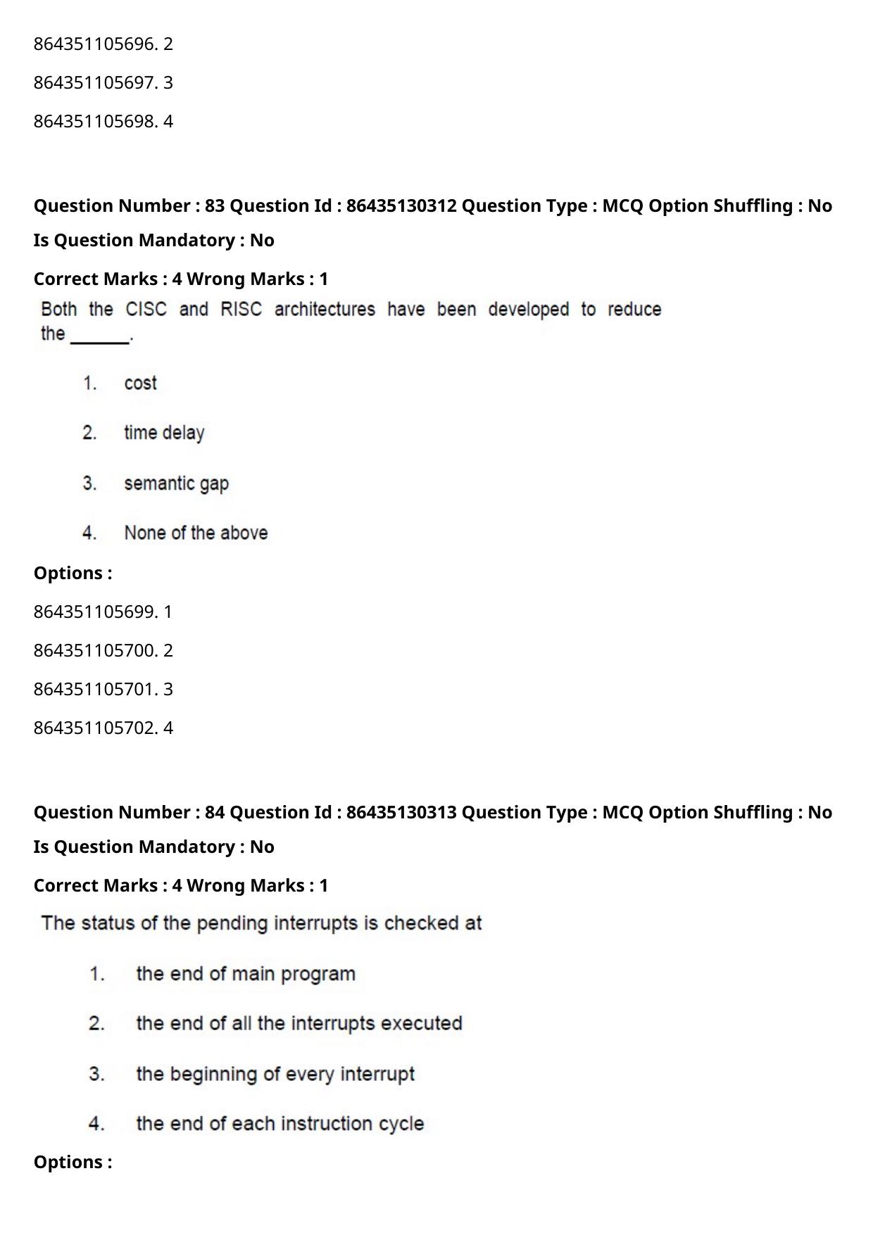 CUET PG 2021 PGQP53 Question Paper - Page 45