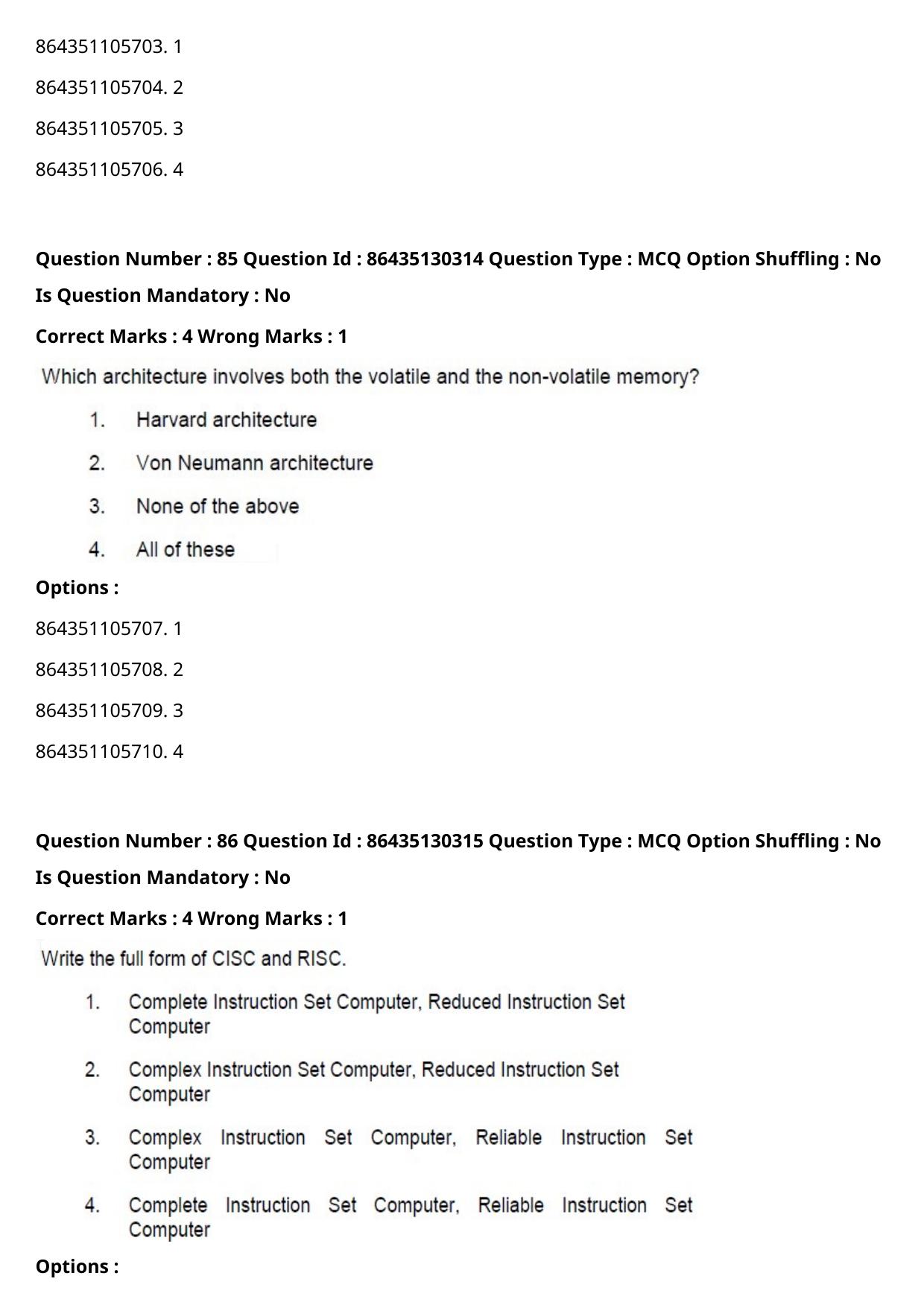CUET PG 2021 PGQP53 Question Paper - Page 46