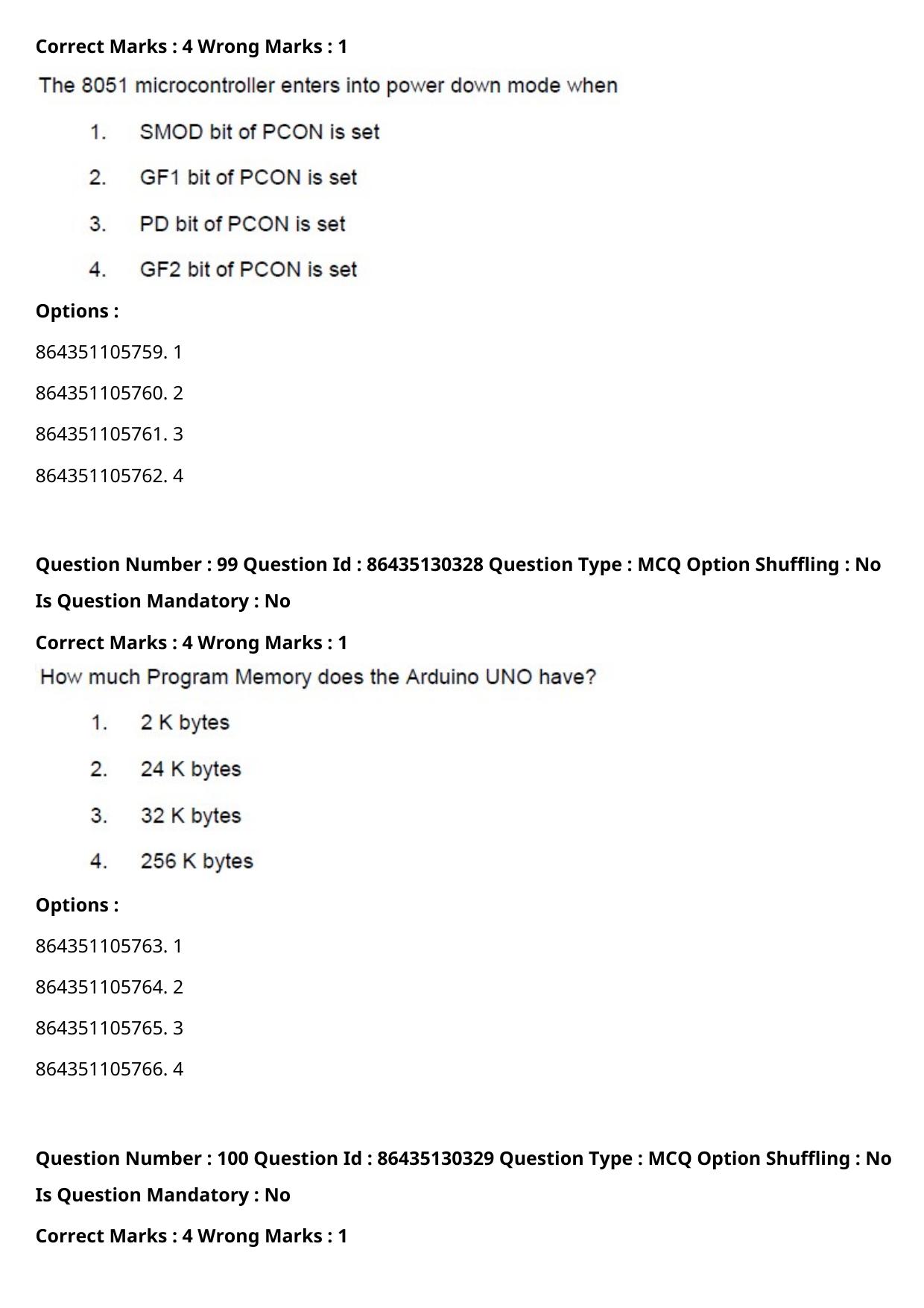 CUET PG 2021 PGQP53 Question Paper - Page 53