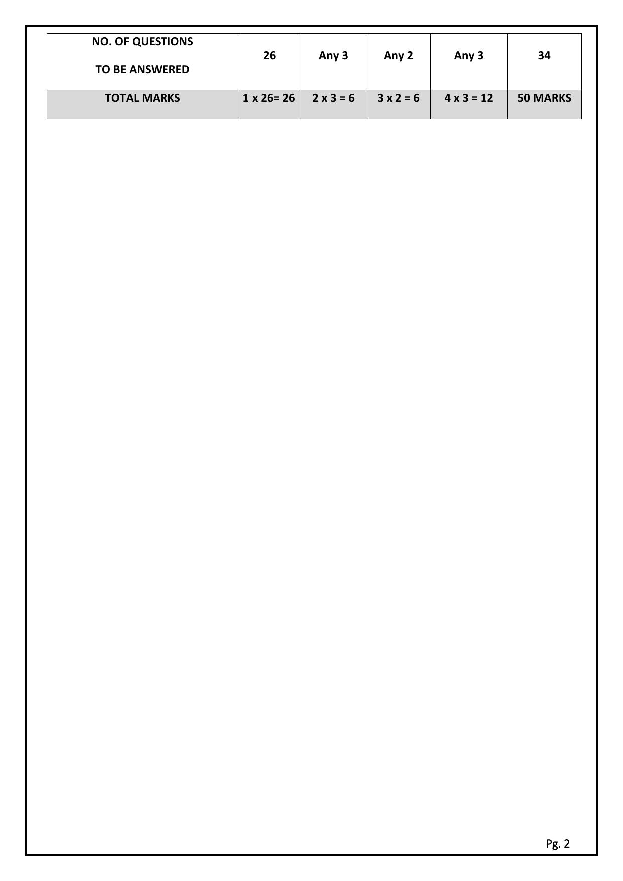 CBSE Class 12 (Skill Education) Textile Design 2024 Sample Paper - Page 2