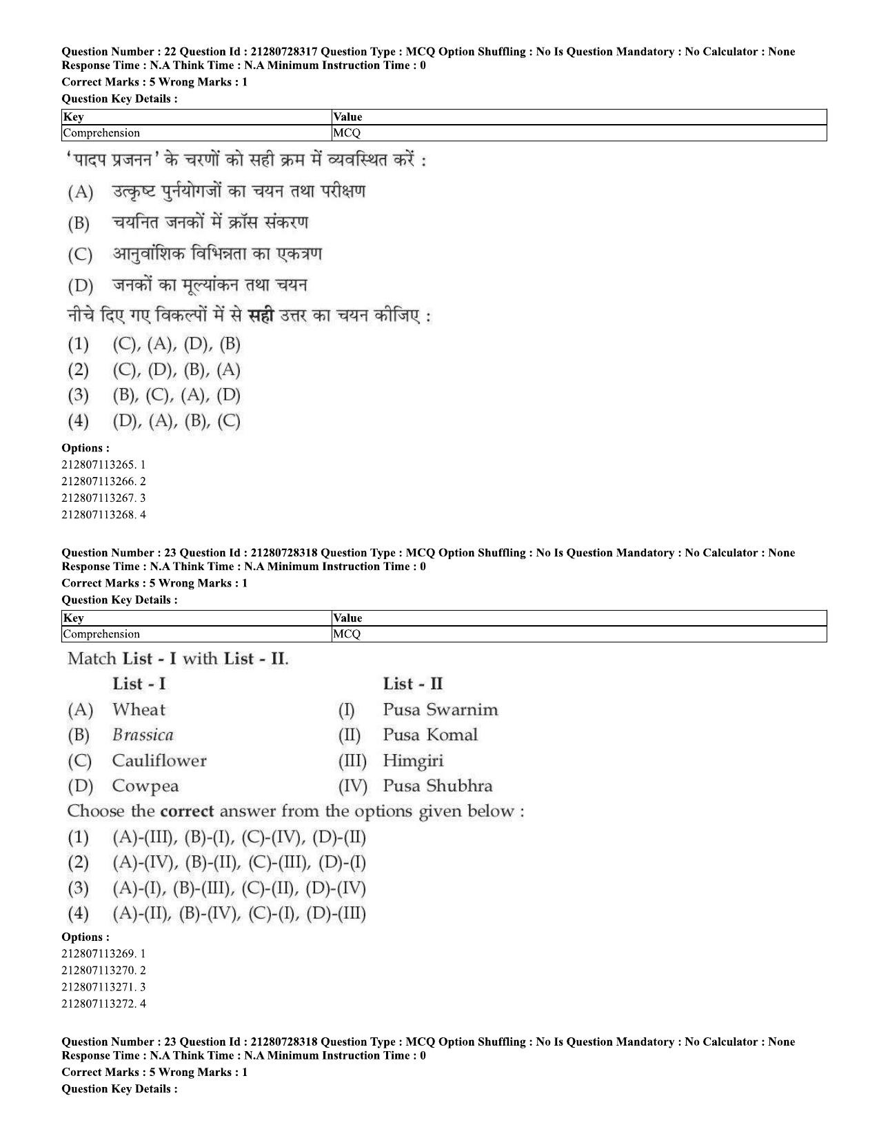 CUET 2023 Domestic Shift 1 Question Paper - 15 June 2023 - Page 19