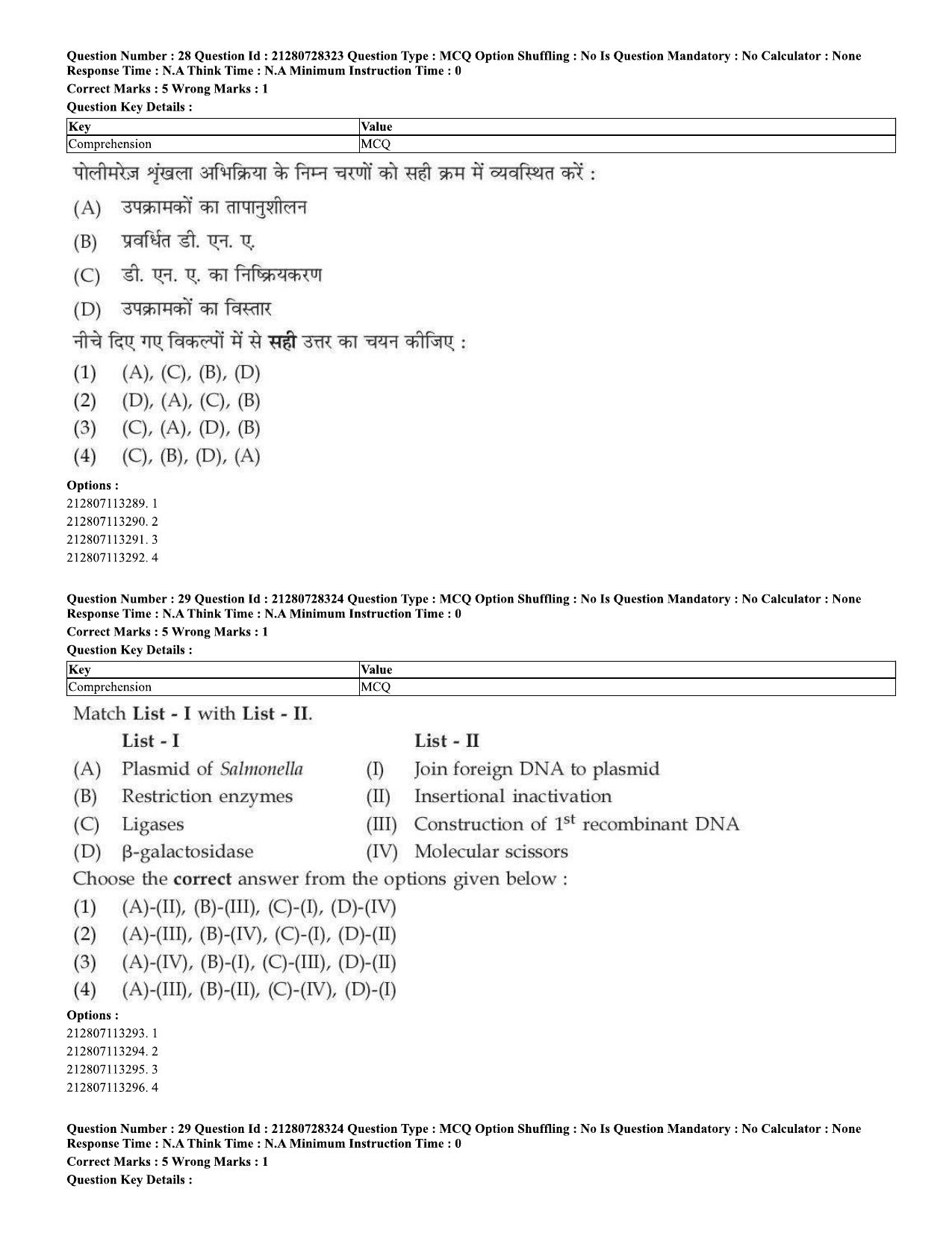 CUET 2023 Domestic Shift 1 Question Paper - 15 June 2023 - Page 24