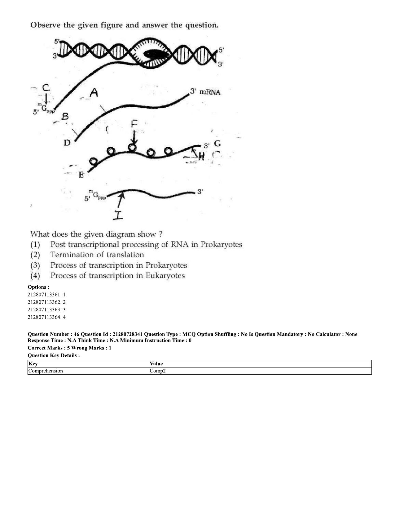 CUET 2023 Domestic Shift 1 Question Paper - 15 June 2023 - Page 44