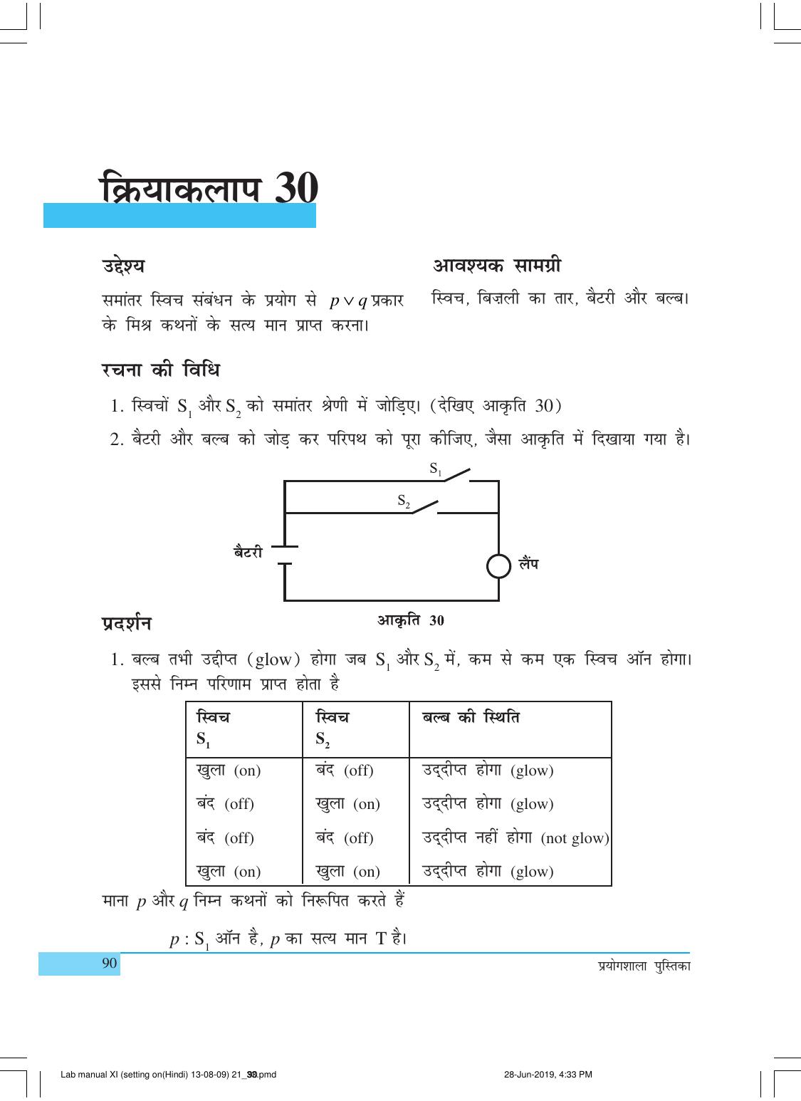 NCERT Laboratory Manuals for Class XI गणित - क्रियाकलाप (21 - 33) - Page 25