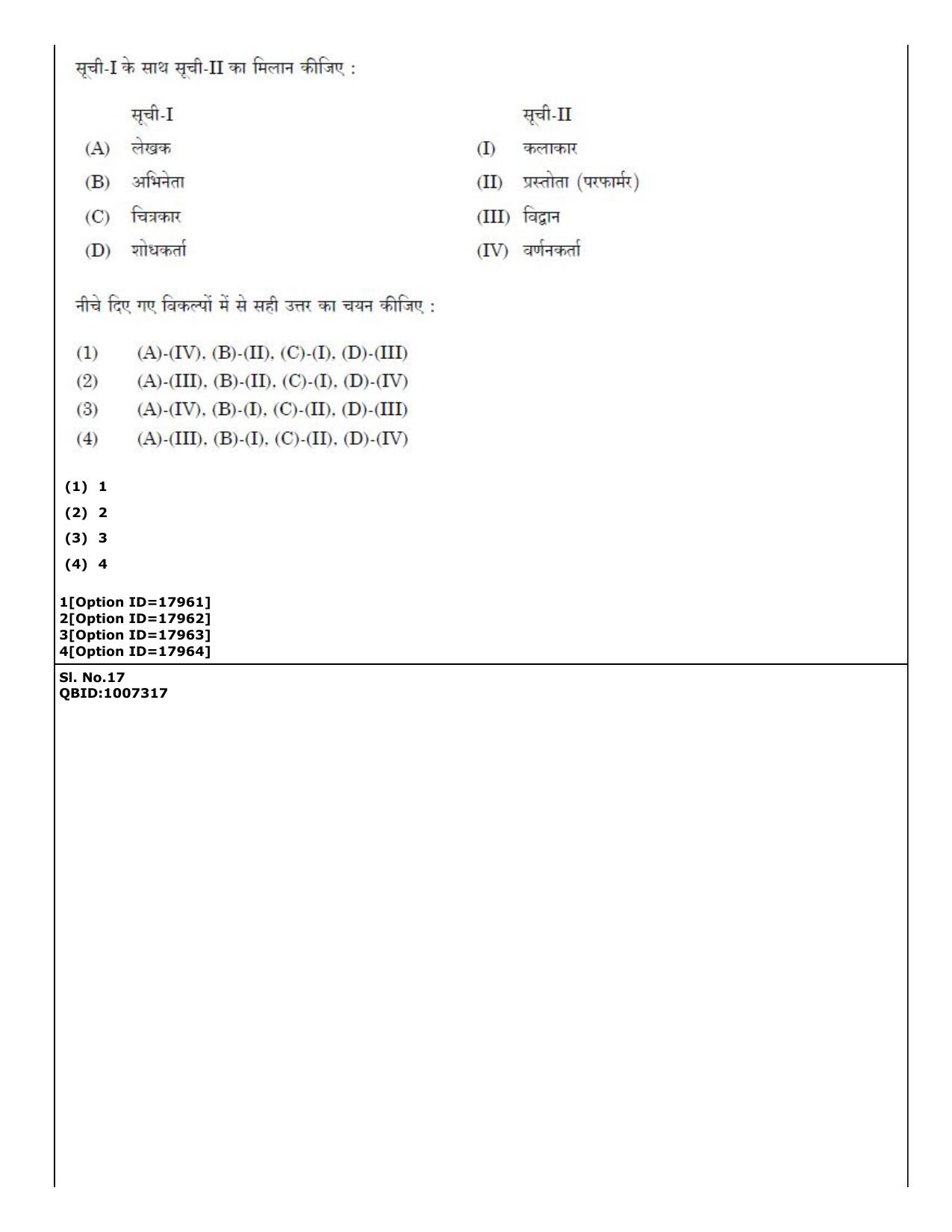 CUET (PG) 2022: PGQP-04 M.Ed (07-09-2022) Question Paper - Page 14