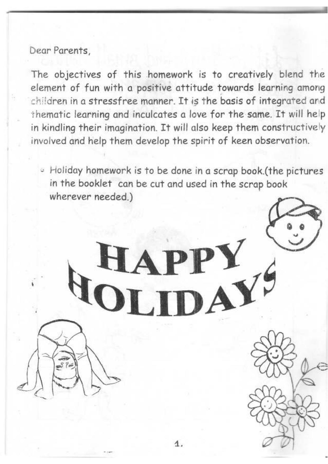 Worksheet for Class 2 English Revision Assignment 115 - Page 1
