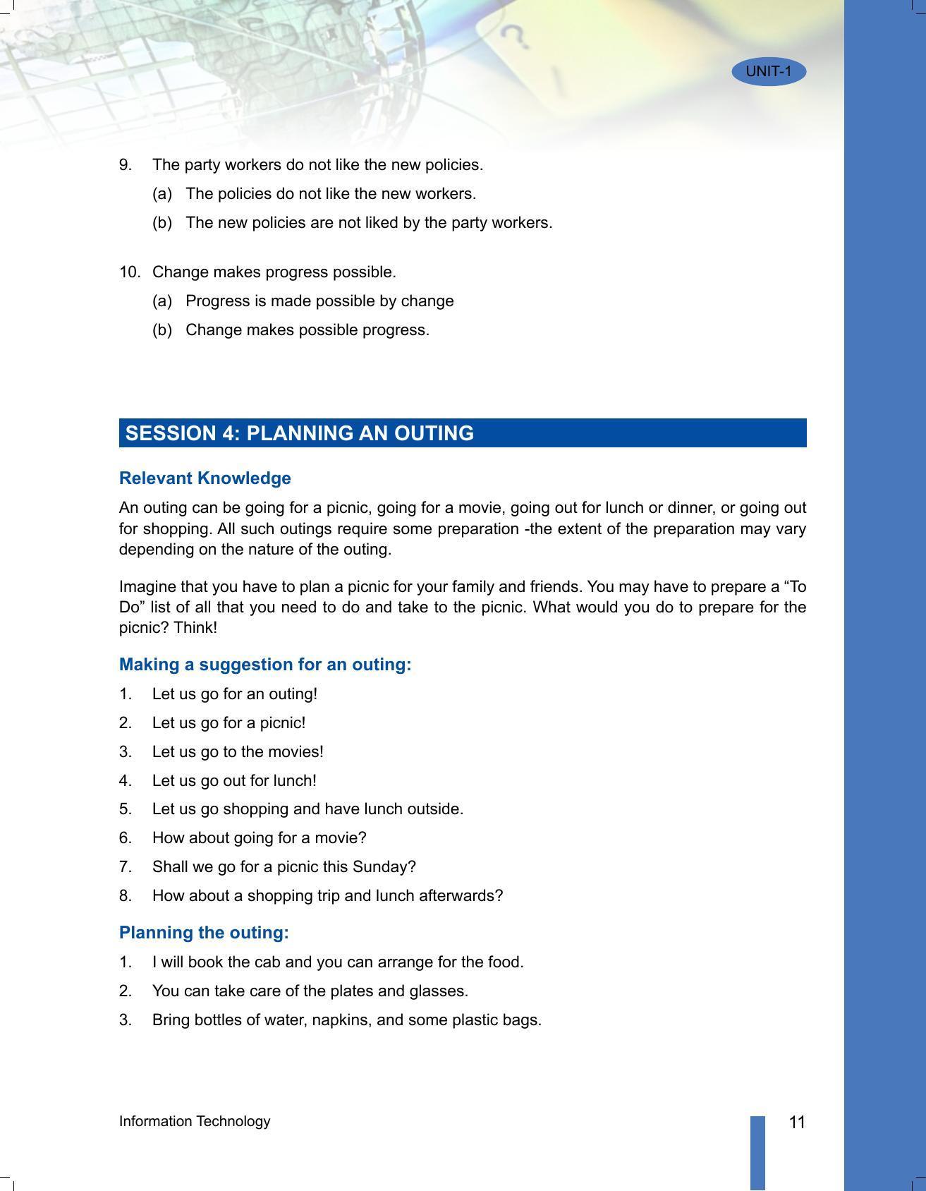 NCERT Class X Information Technology Book - Page 19