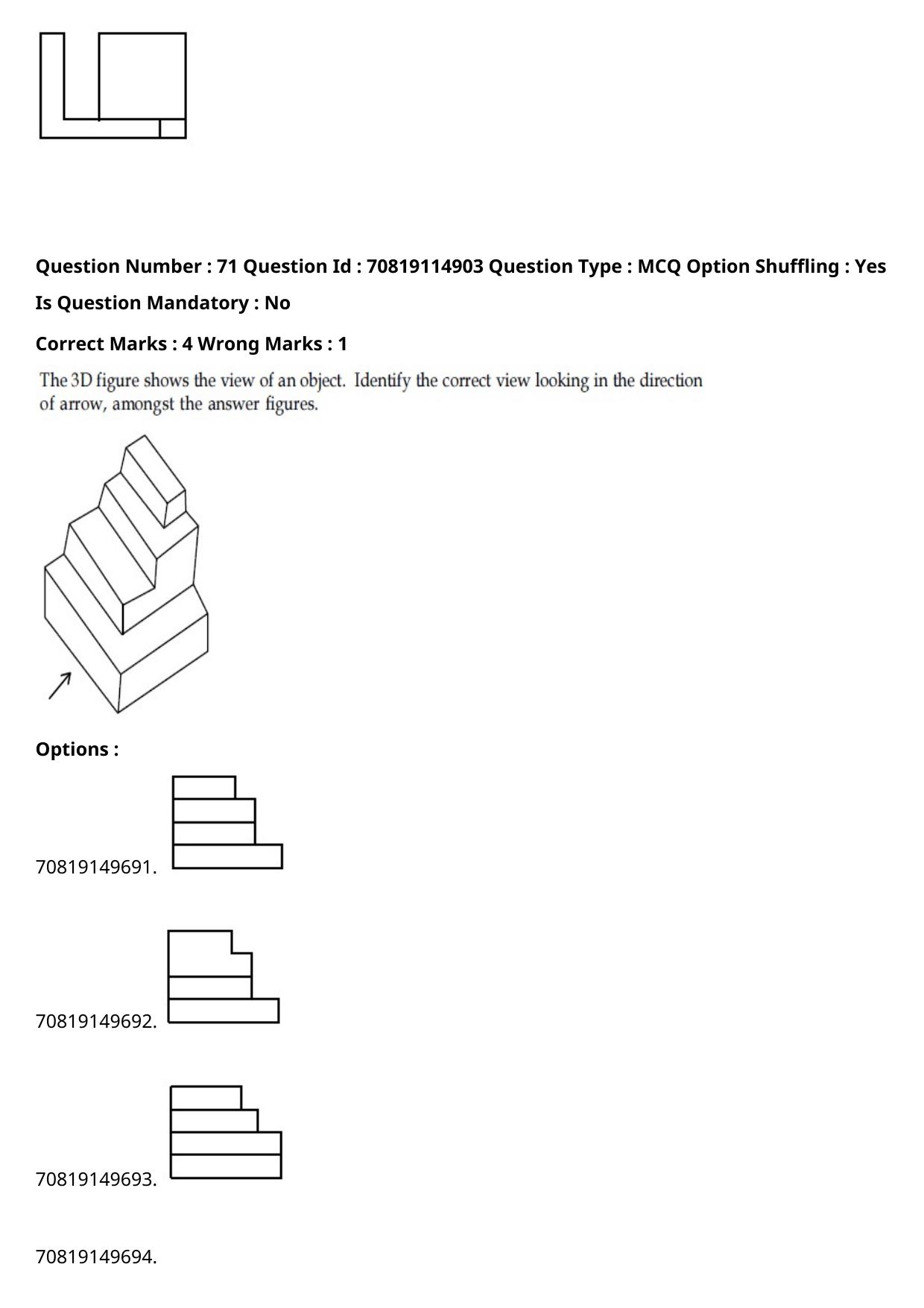 JEE Mains 2021: B Arch & B Planning Kannada (Shift 2) 23-02-2021 Question Paper - Page 94