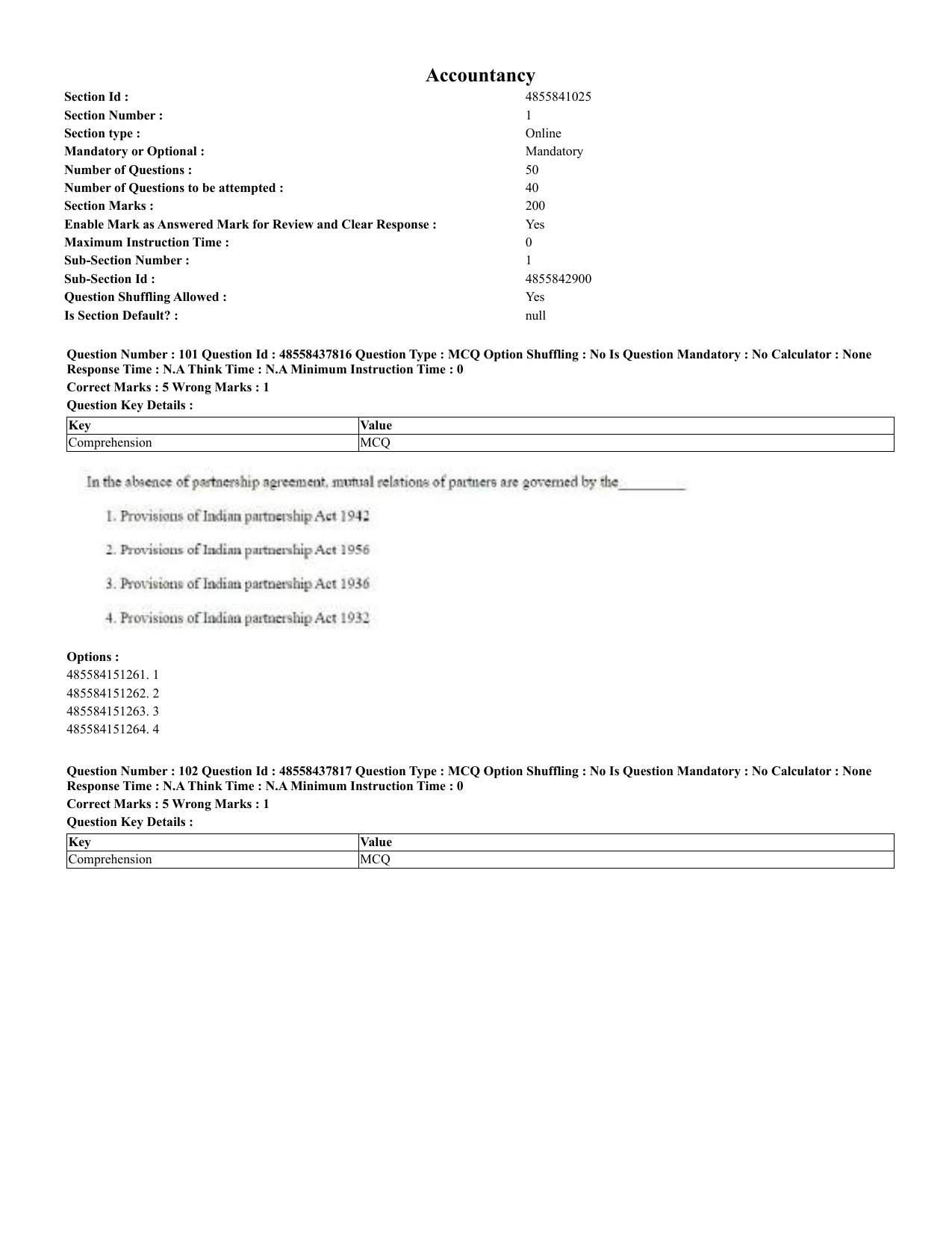 CUET 2023 English Odia Shift 3 Question Papers - 02 Jul 2023 - Page 64