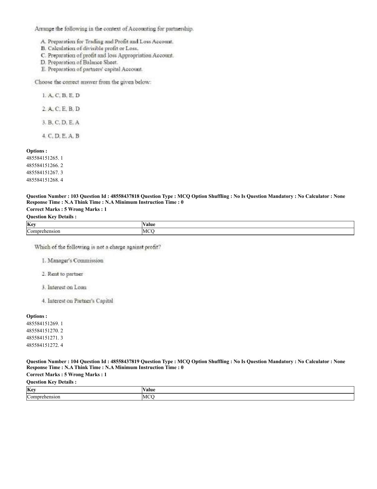 CUET 2023 English Odia Shift 3 Question Papers - 02 Jul 2023 - Page 65