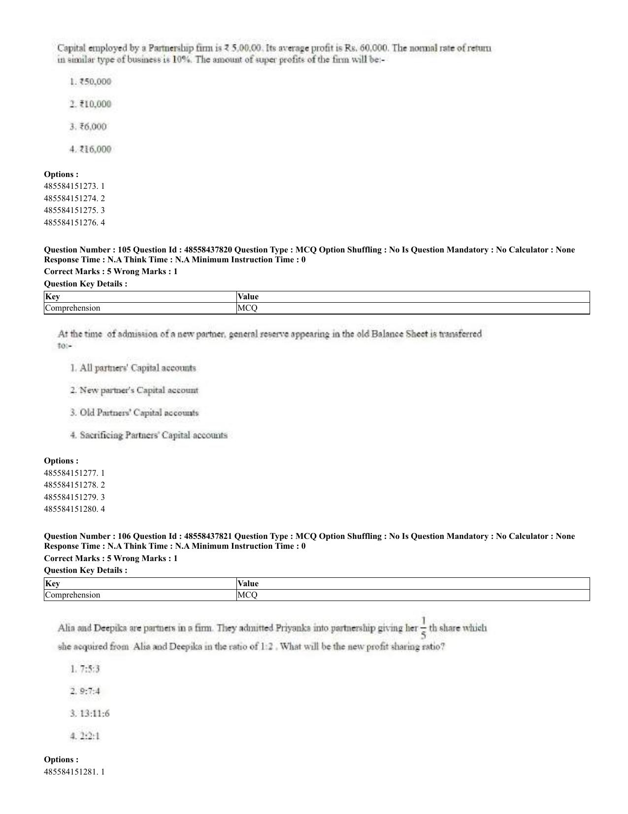CUET 2023 English Odia Shift 3 Question Papers - 02 Jul 2023 - Page 66