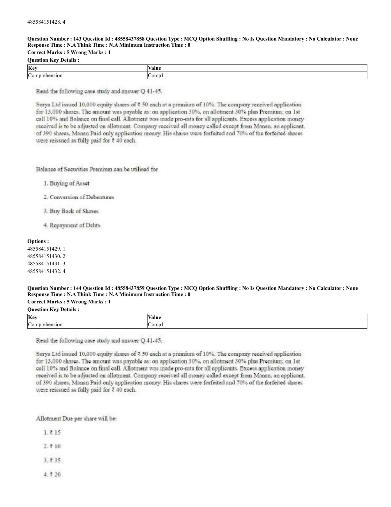 CUET 2023 English Odia Shift 3 Question Papers - 02 Jul 2023 - Page 84