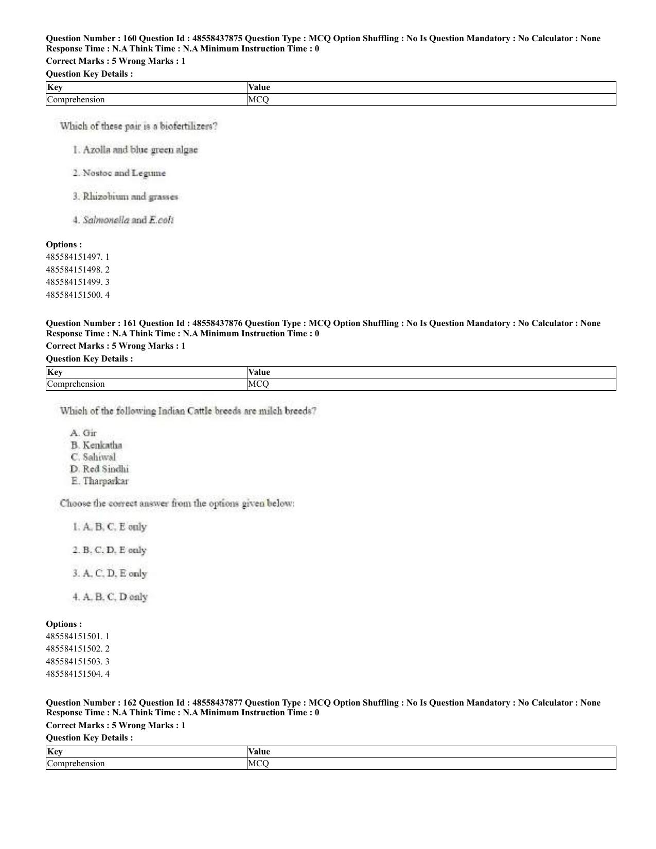 CUET 2023 English Odia Shift 3 Question Papers - 02 Jul 2023 - Page 95