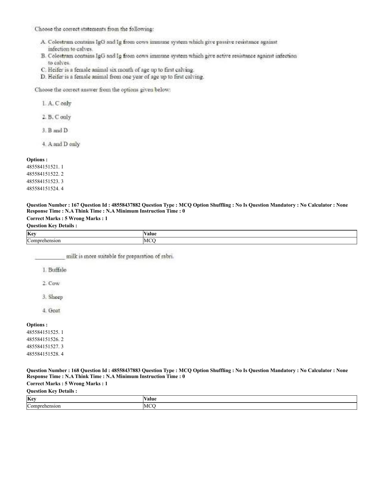 CUET 2023 English Odia Shift 3 Question Papers - 02 Jul 2023 - Page 98