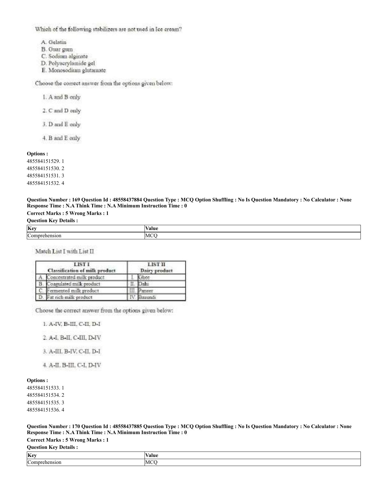 CUET 2023 English Odia Shift 3 Question Papers - 02 Jul 2023 - Page 99