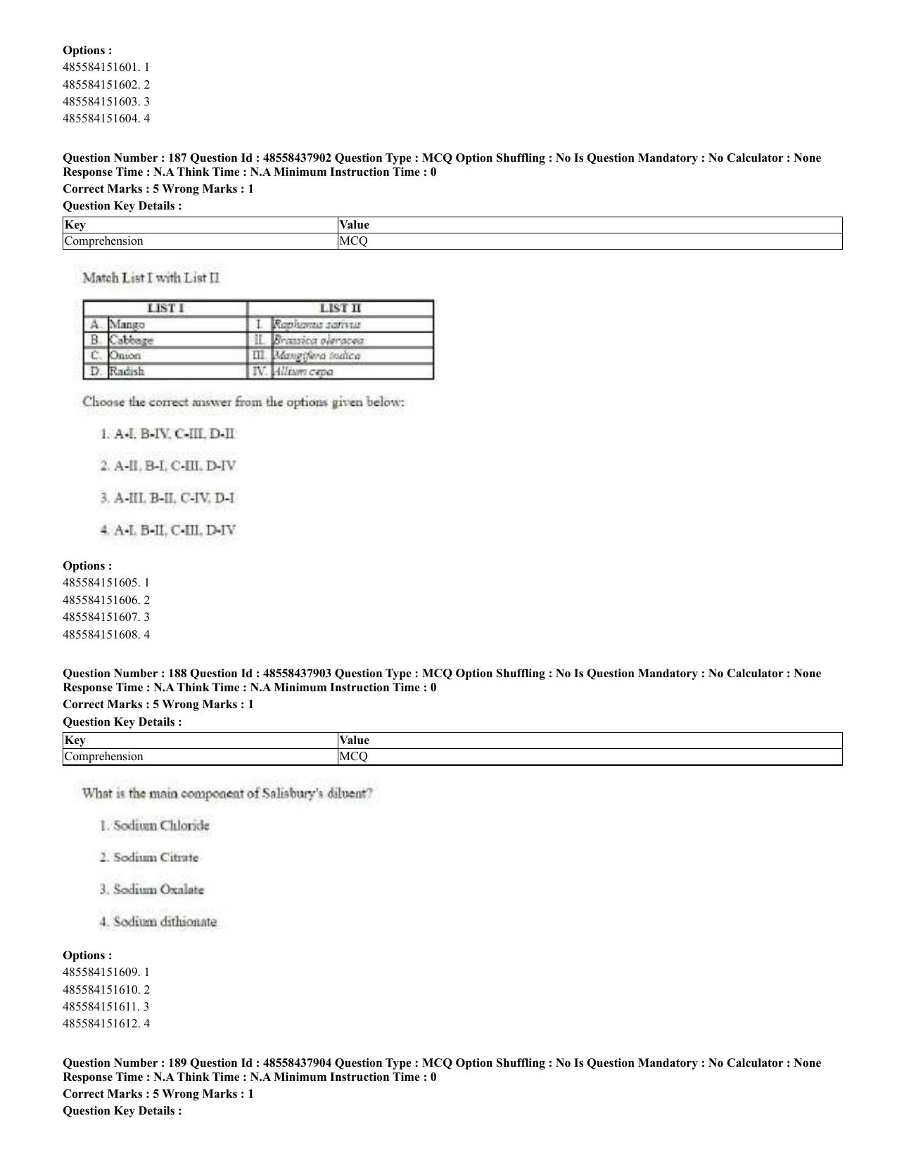 CUET 2023 English Odia Shift 3 Question Papers - 02 Jul 2023 - Page 107
