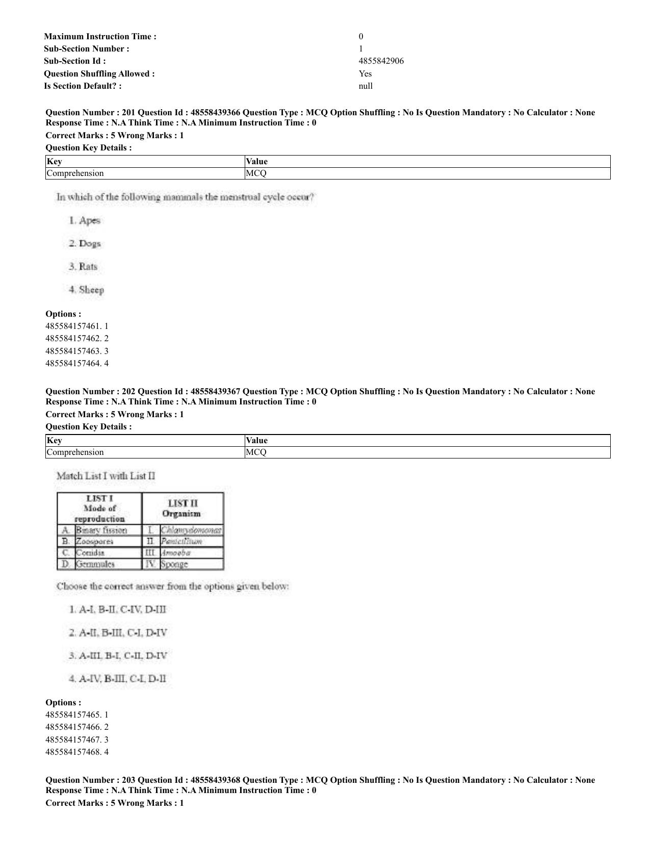 CUET 2023 English Odia Shift 3 Question Papers - 02 Jul 2023 - Page 116