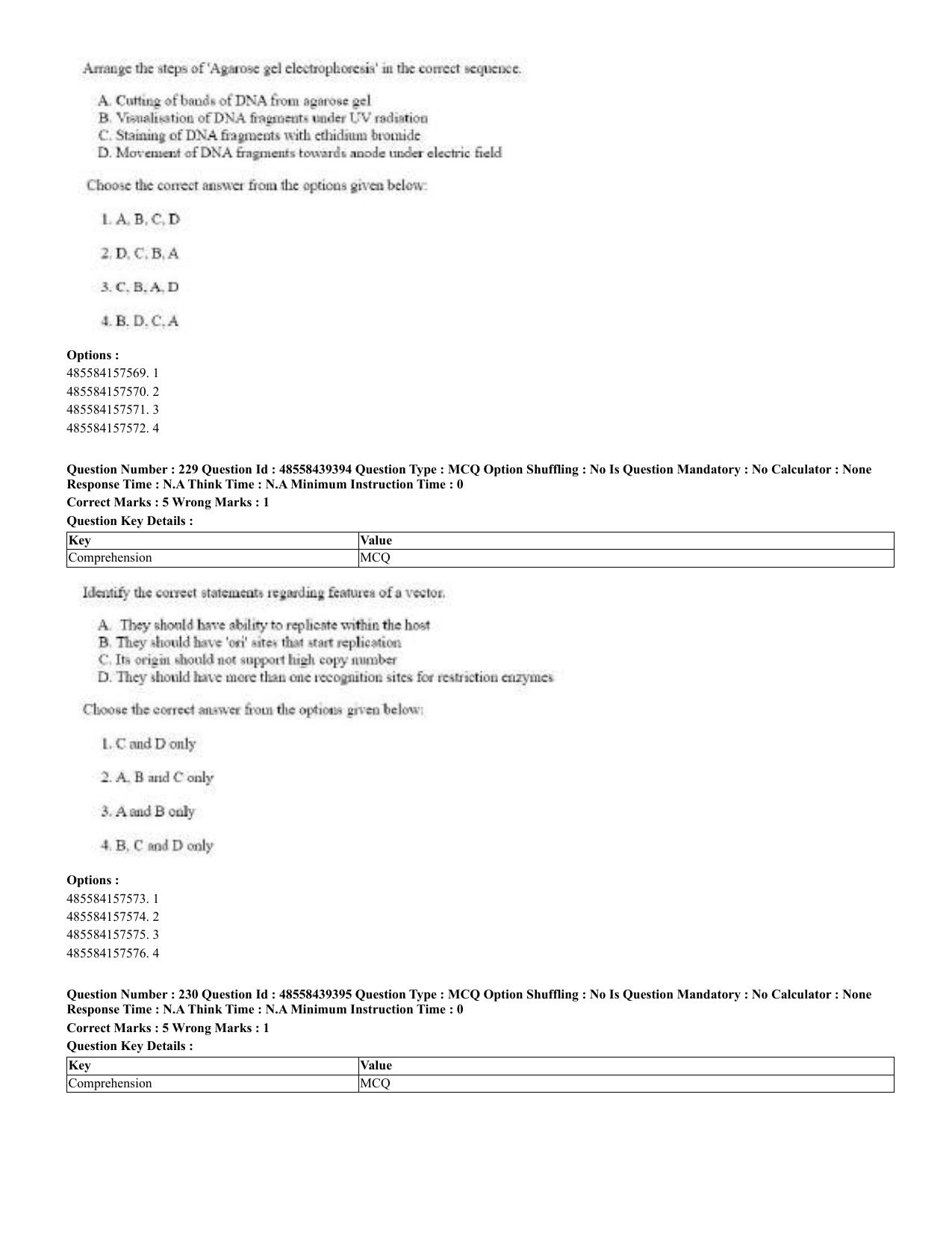 CUET 2023 English Odia Shift 3 Question Papers - 02 Jul 2023 - Page 128
