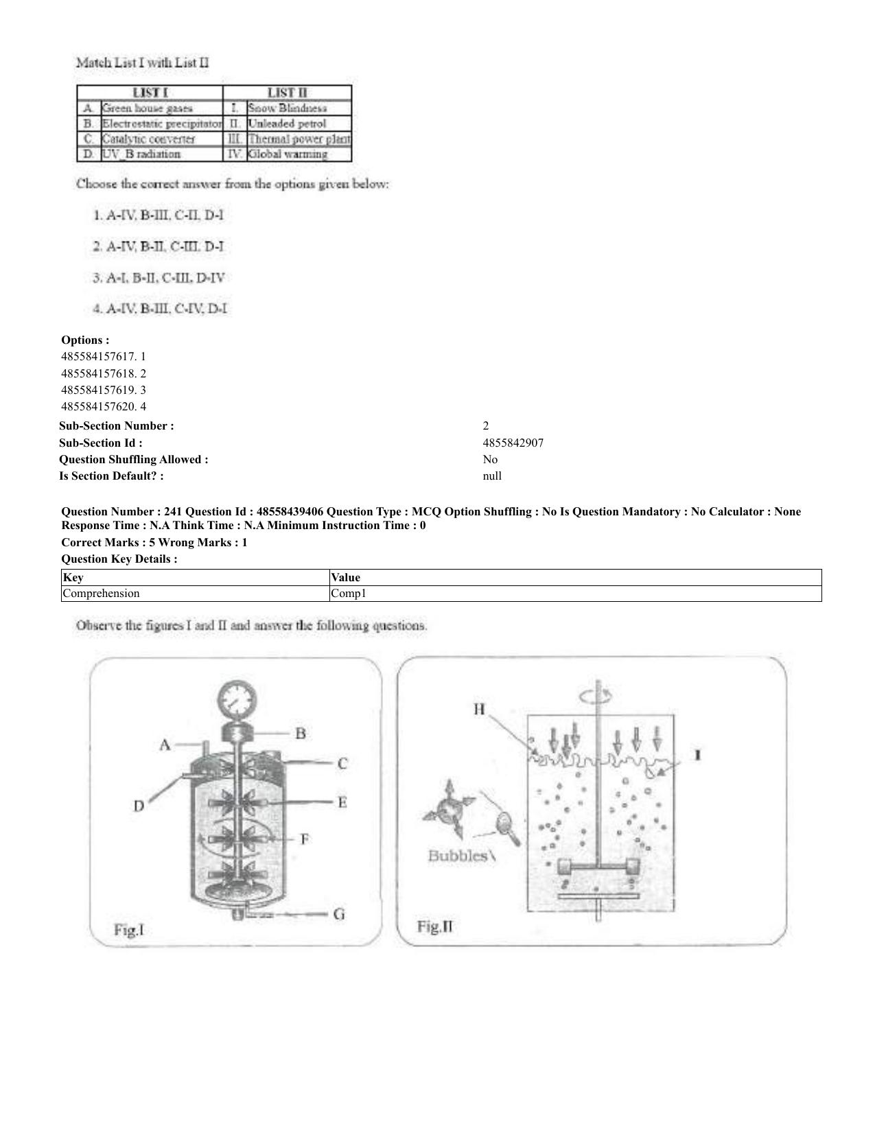CUET 2023 English Odia Shift 3 Question Papers - 02 Jul 2023 - Page 133