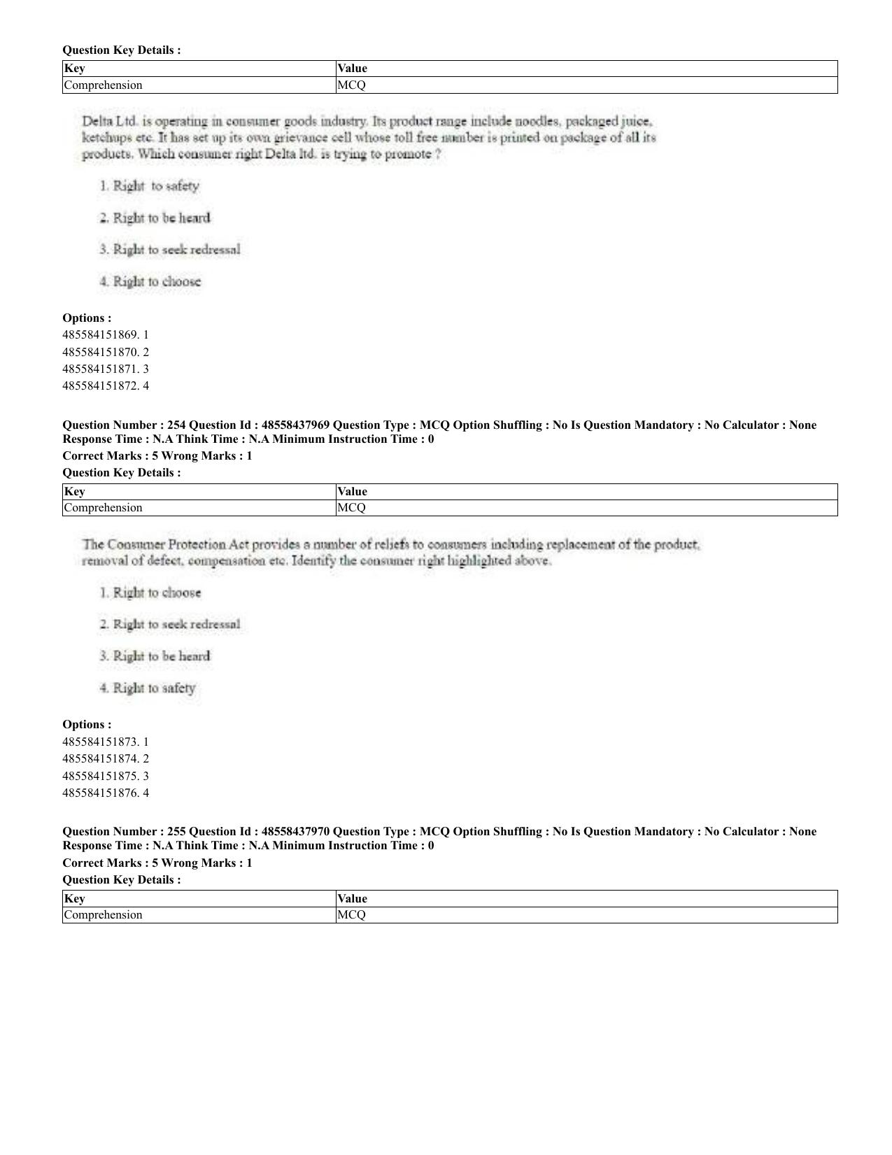 CUET 2023 English Odia Shift 3 Question Papers - 02 Jul 2023 - Page 143