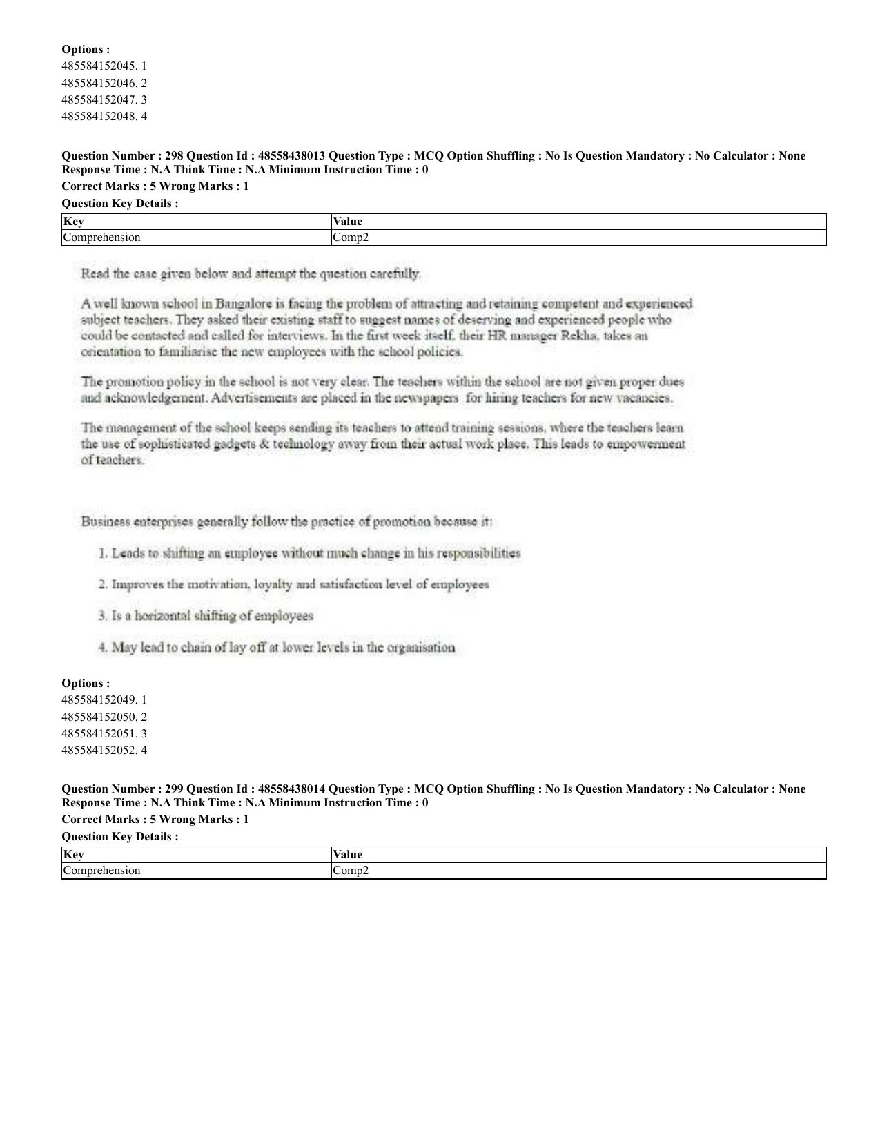 CUET 2023 English Odia Shift 3 Question Papers - 02 Jul 2023 - Page 166