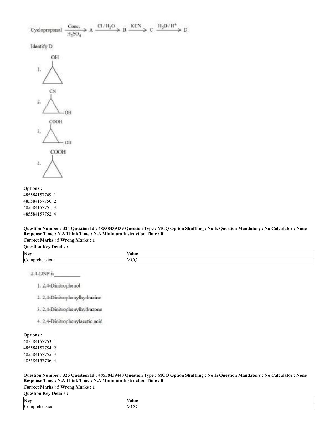CUET 2023 English Odia Shift 3 Question Papers - 02 Jul 2023 - Page 179