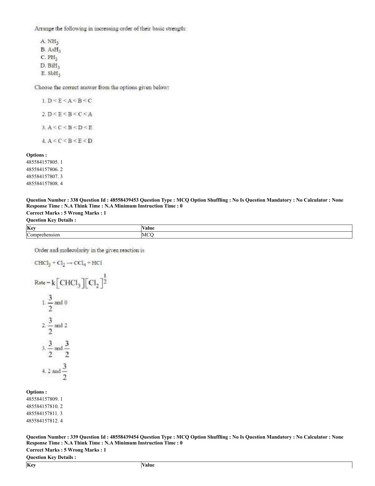 CUET 2023 English Odia Shift 3 Question Papers - 02 Jul 2023 - Page 186