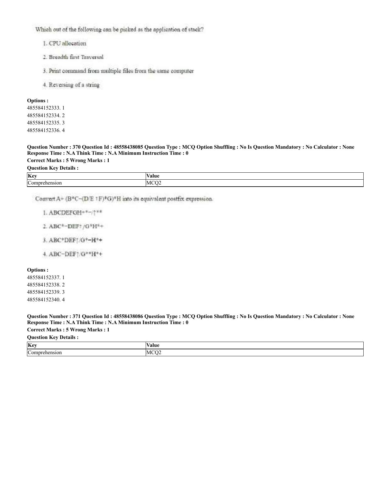 CUET 2023 English Odia Shift 3 Question Papers - 02 Jul 2023 - Page 203