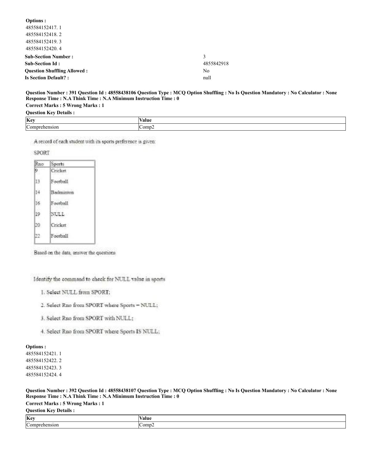 CUET 2023 English Odia Shift 3 Question Papers - 02 Jul 2023 - Page 213