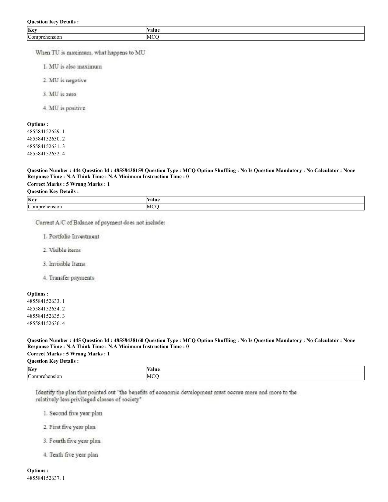 CUET 2023 English Odia Shift 3 Question Papers - 02 Jul 2023 - Page 242