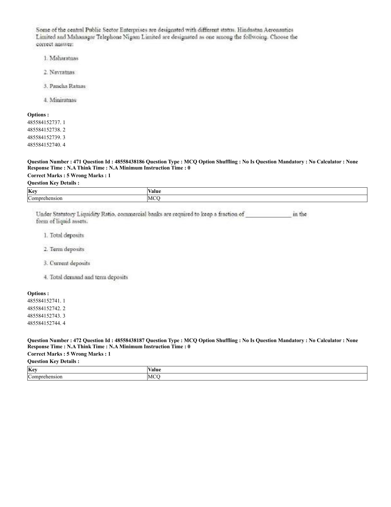 CUET 2023 English Odia Shift 3 Question Papers - 02 Jul 2023 - Page 255