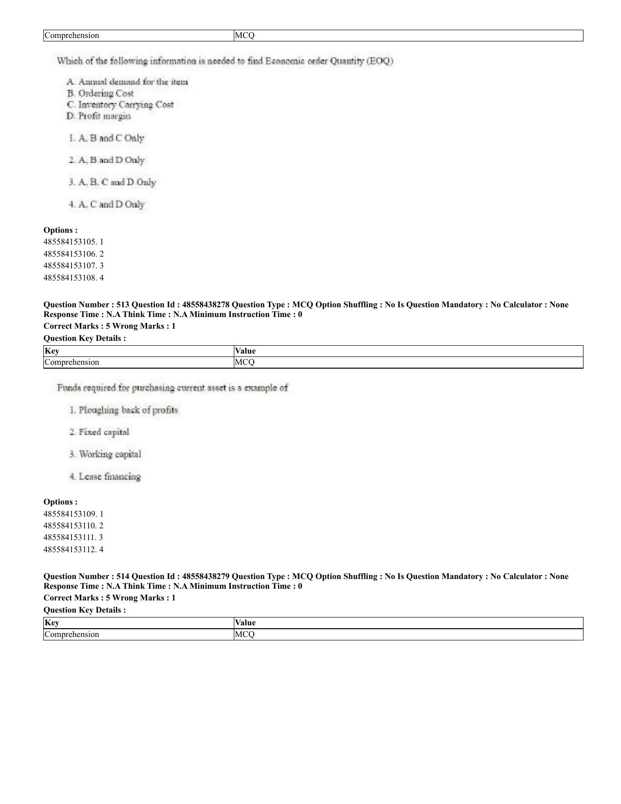CUET 2023 English Odia Shift 3 Question Papers - 02 Jul 2023 - Page 277