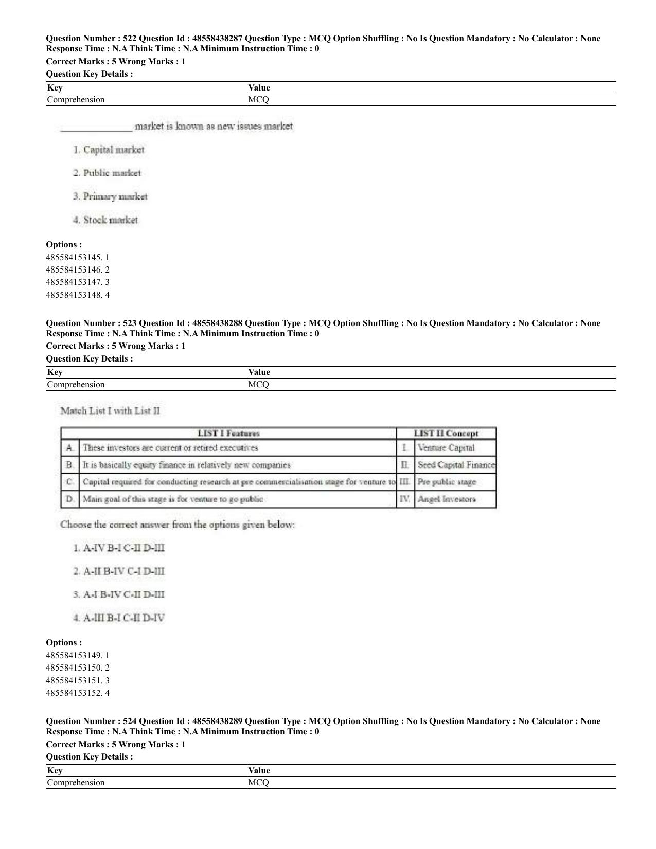 CUET 2023 English Odia Shift 3 Question Papers - 02 Jul 2023 - Page 281