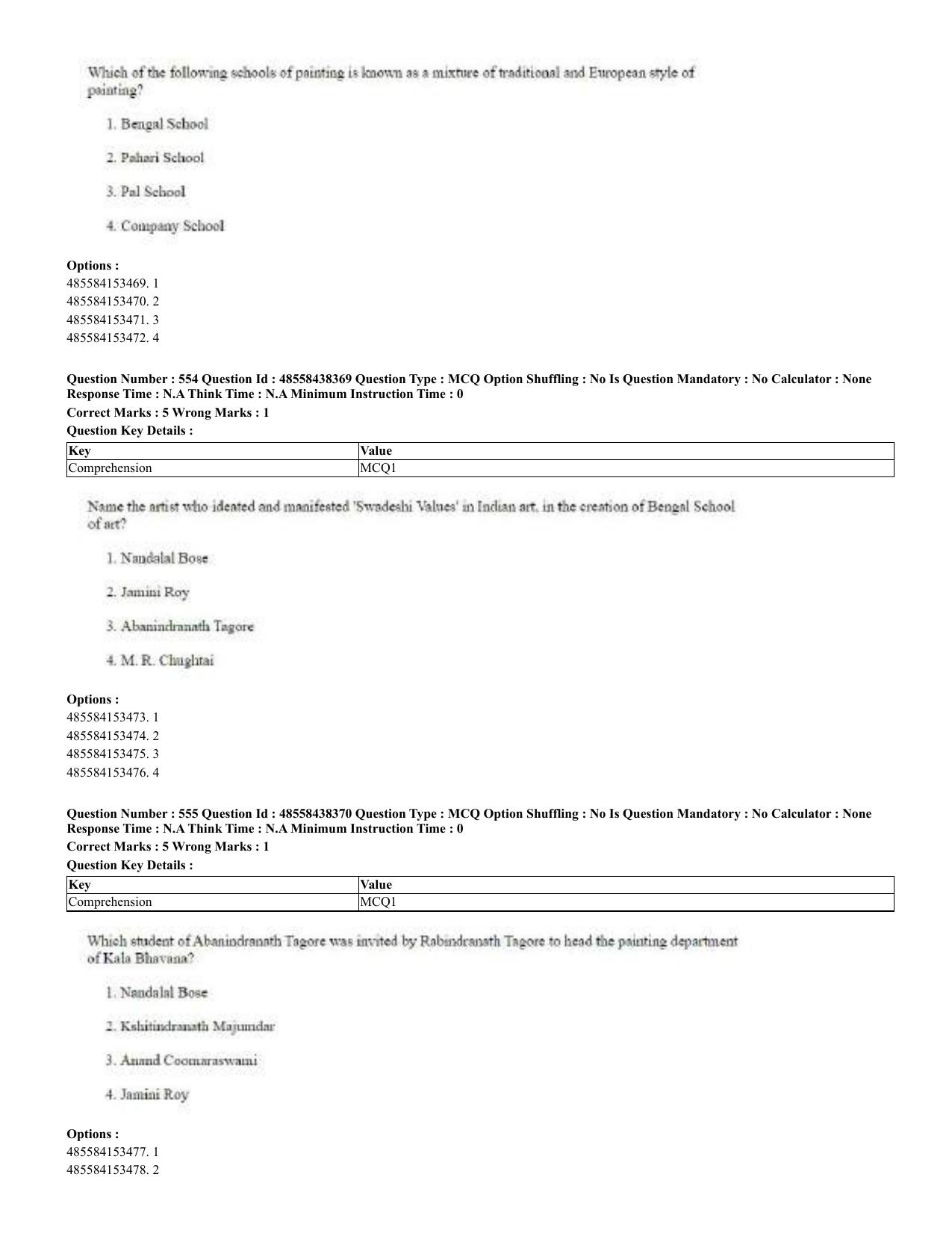 CUET 2023 English Odia Shift 3 Question Papers - 02 Jul 2023 - Page 298