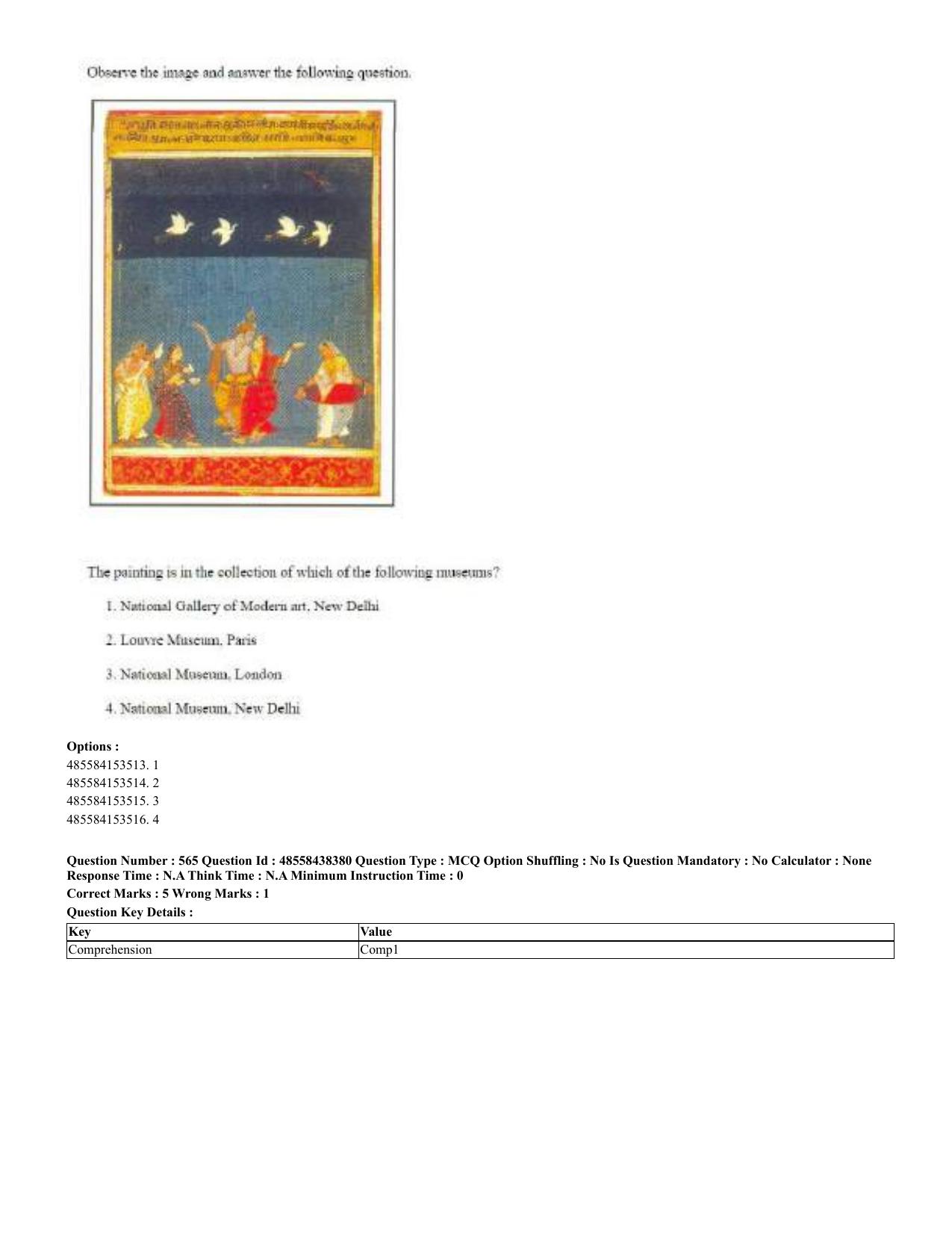 CUET 2023 English Odia Shift 3 Question Papers - 02 Jul 2023 - Page 304