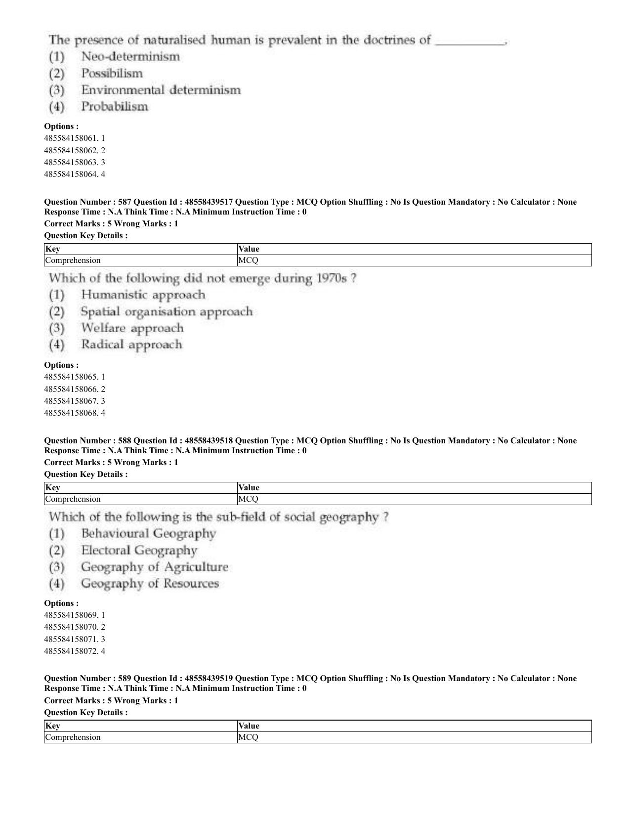 CUET 2023 English Odia Shift 3 Question Papers - 02 Jul 2023 - Page 319