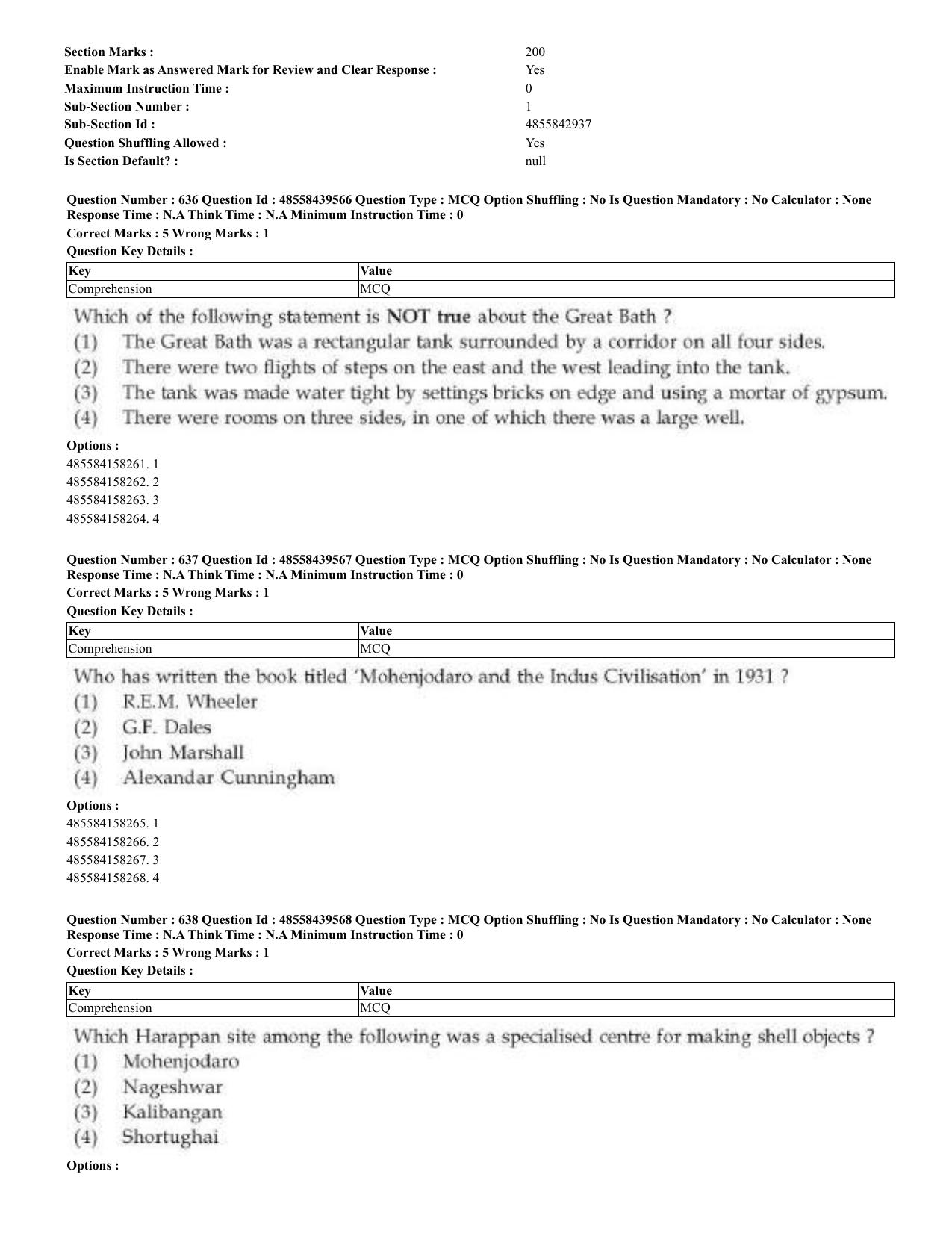 CUET 2023 English Odia Shift 3 Question Papers - 02 Jul 2023 - Page 345