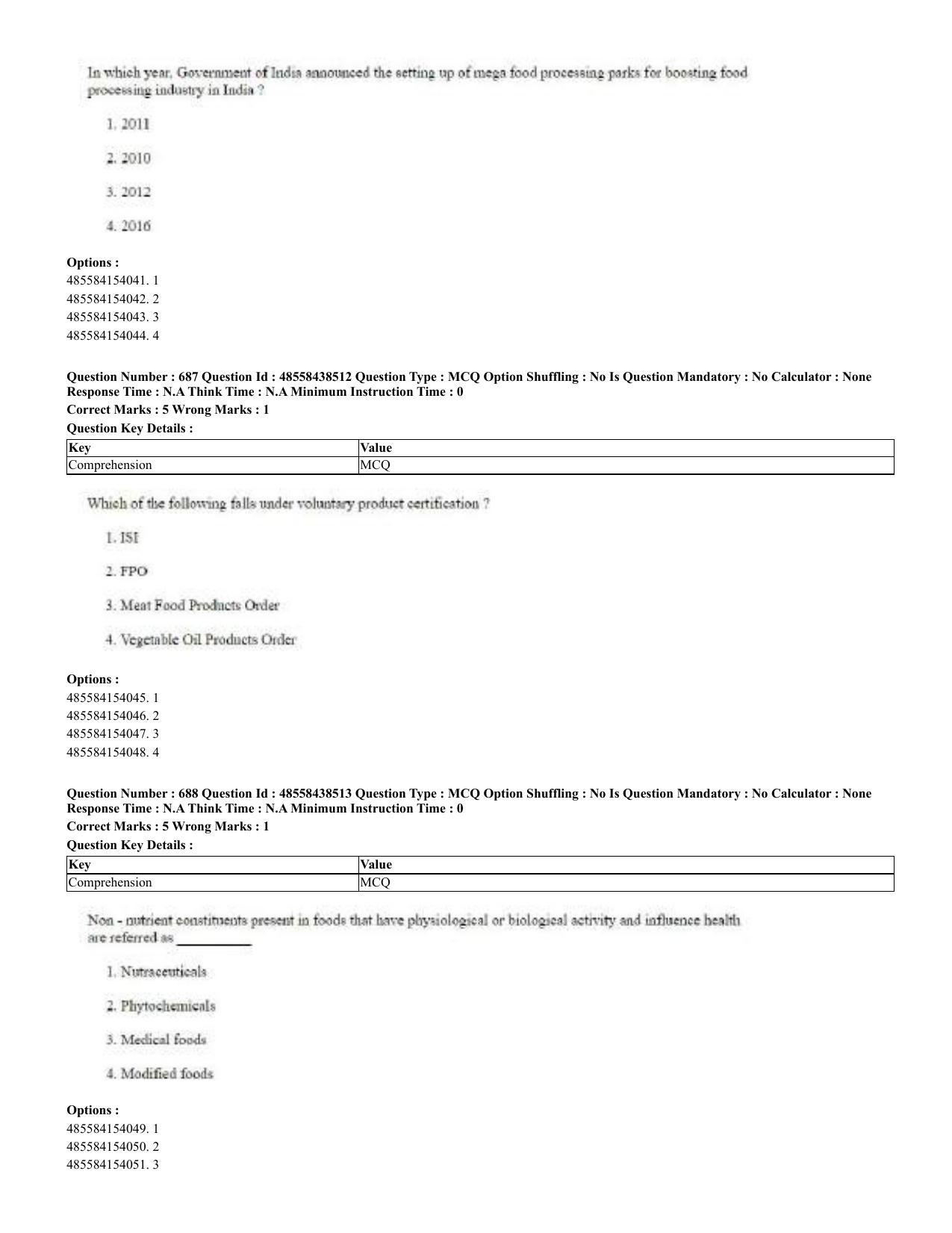 CUET 2023 English Odia Shift 3 Question Papers - 02 Jul 2023 - Page 367