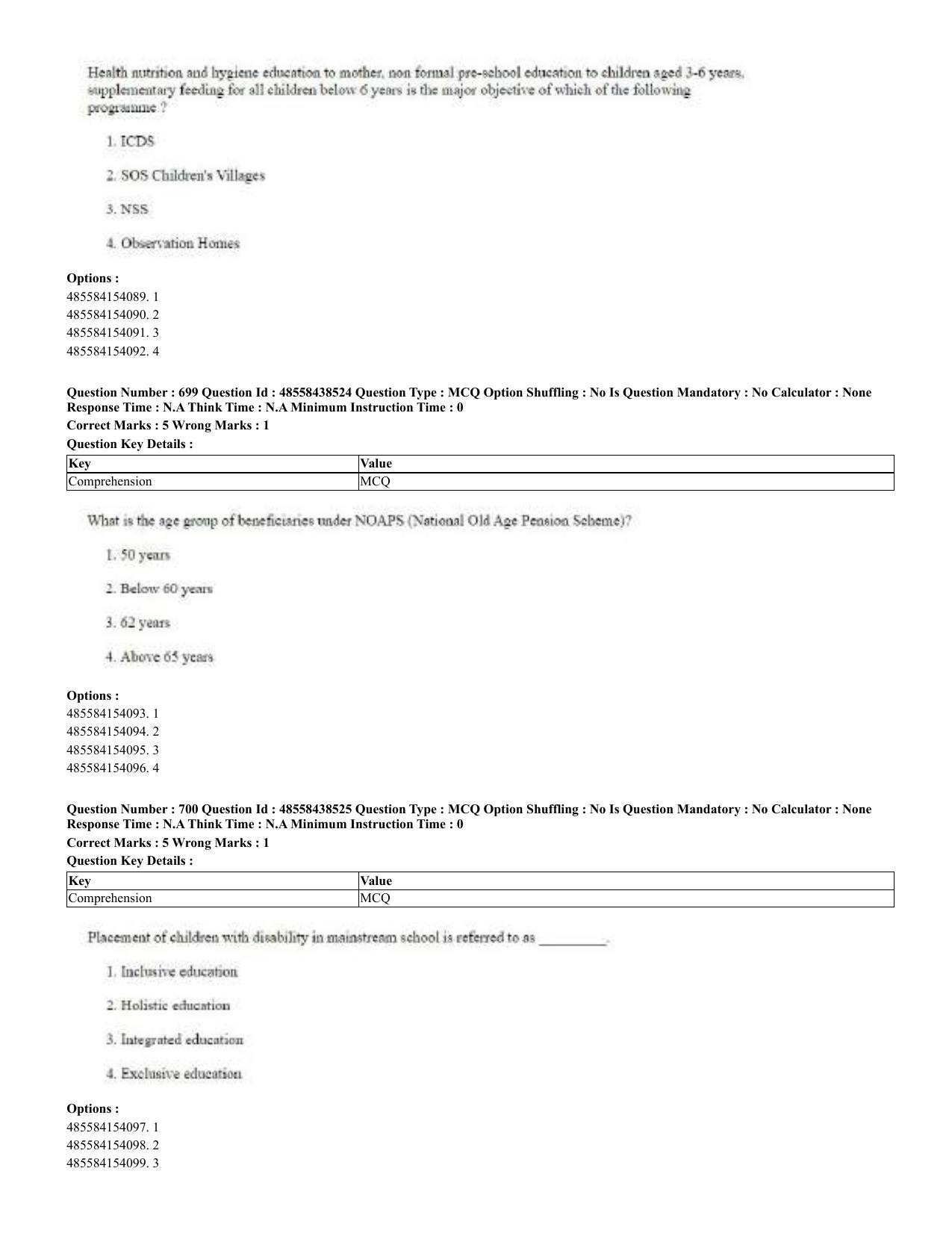 CUET 2023 English Odia Shift 3 Question Papers - 02 Jul 2023 - Page 372