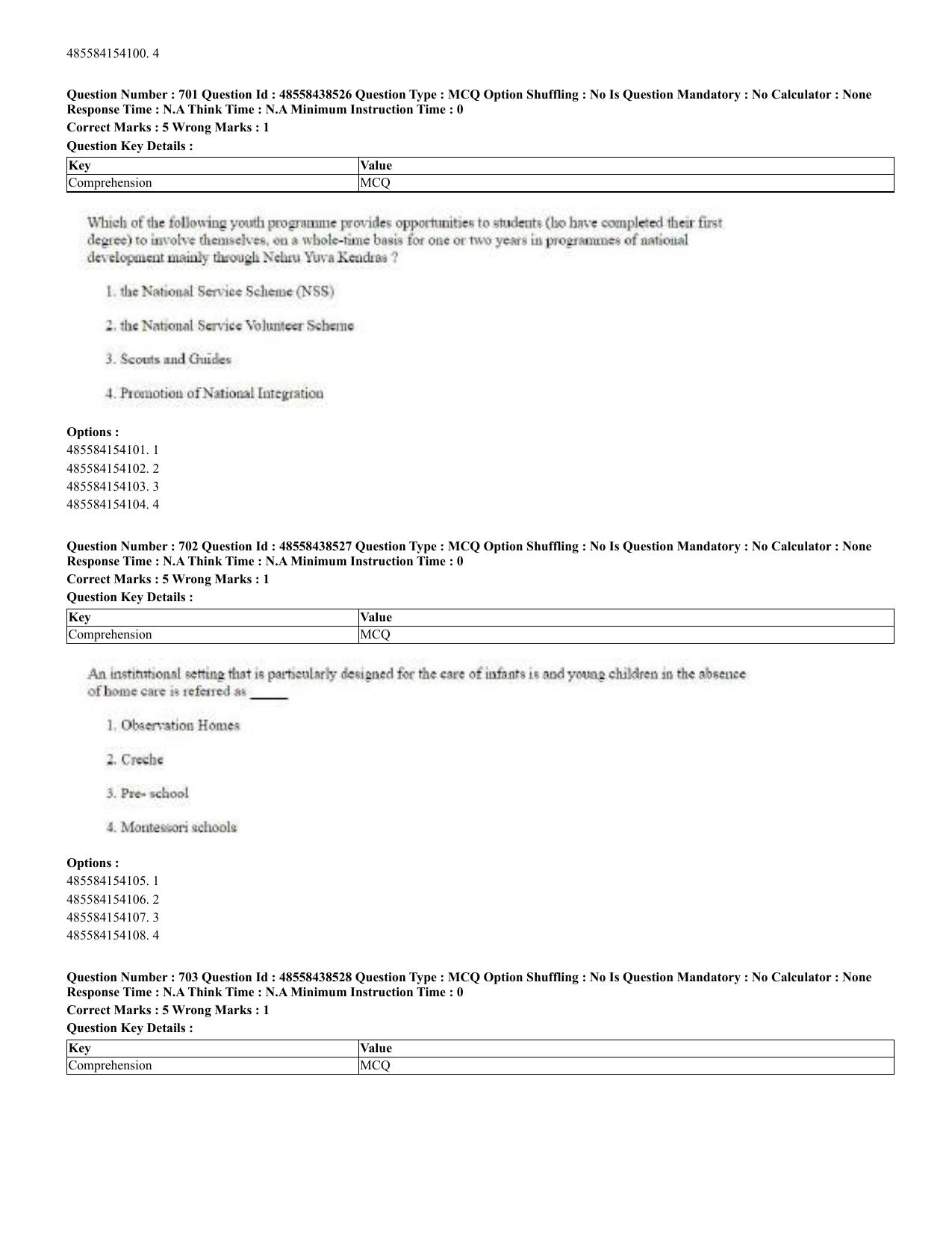 CUET 2023 English Odia Shift 3 Question Papers - 02 Jul 2023 - Page 373