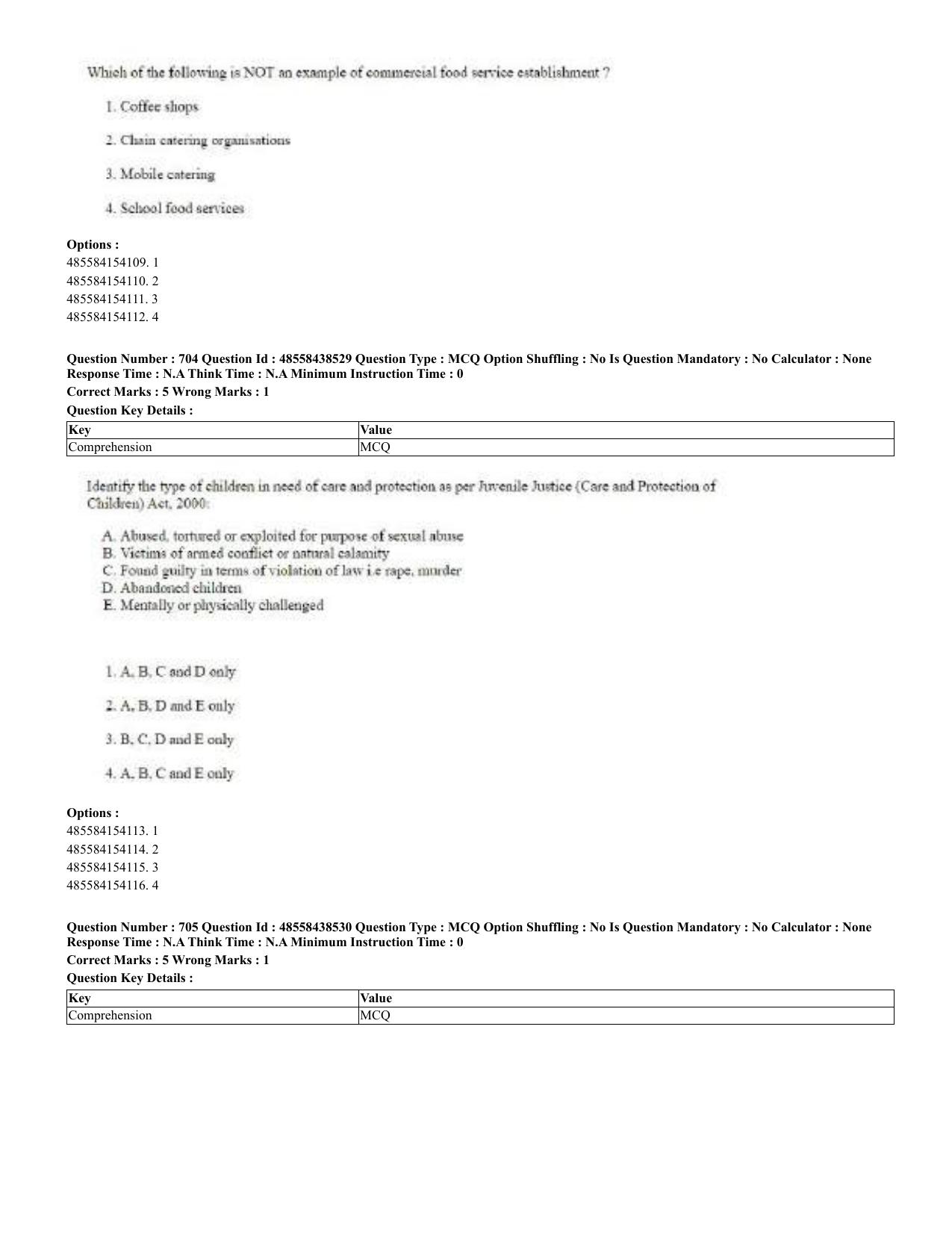 CUET 2023 English Odia Shift 3 Question Papers - 02 Jul 2023 - Page 374
