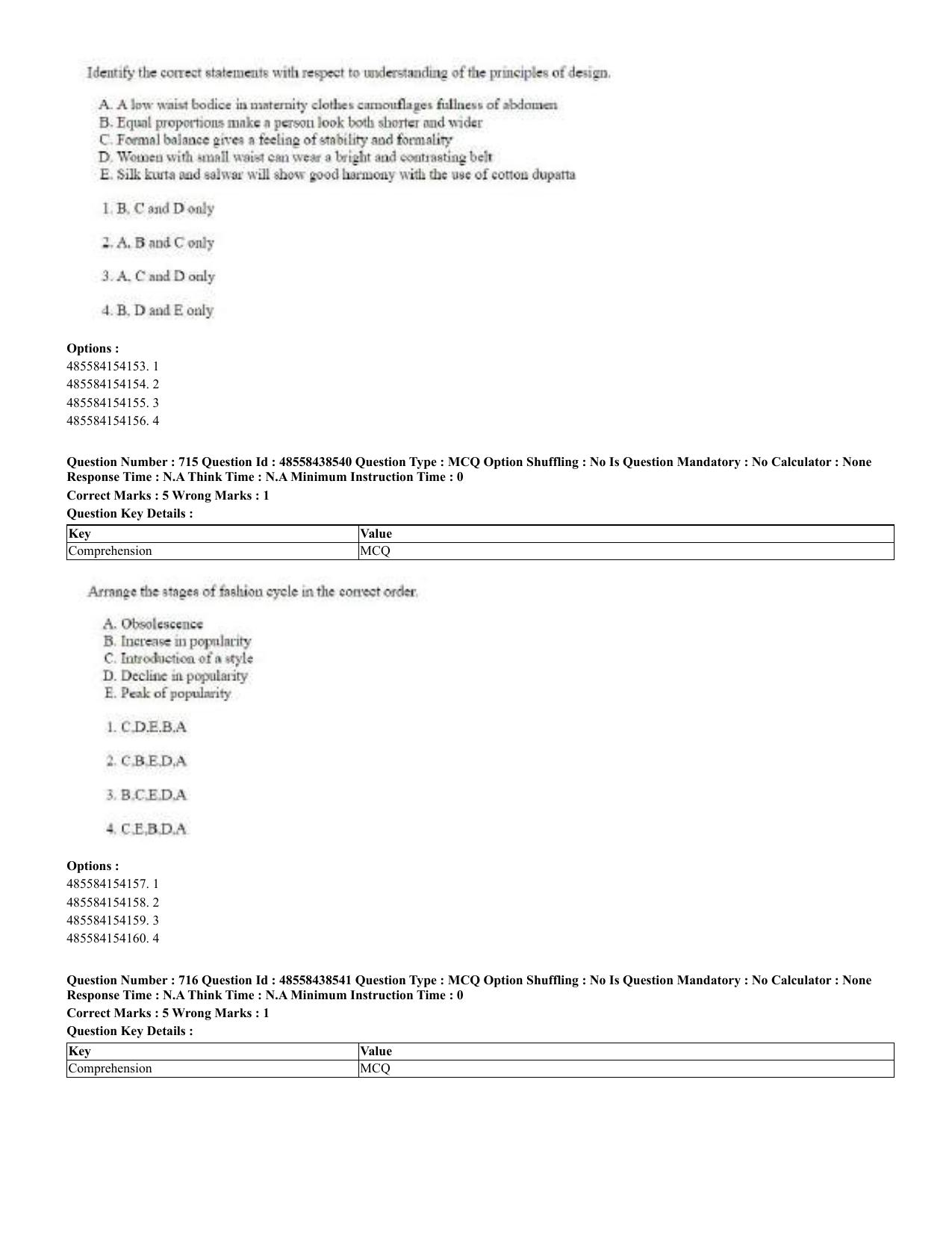 CUET 2023 English Odia Shift 3 Question Papers - 02 Jul 2023 - Page 379