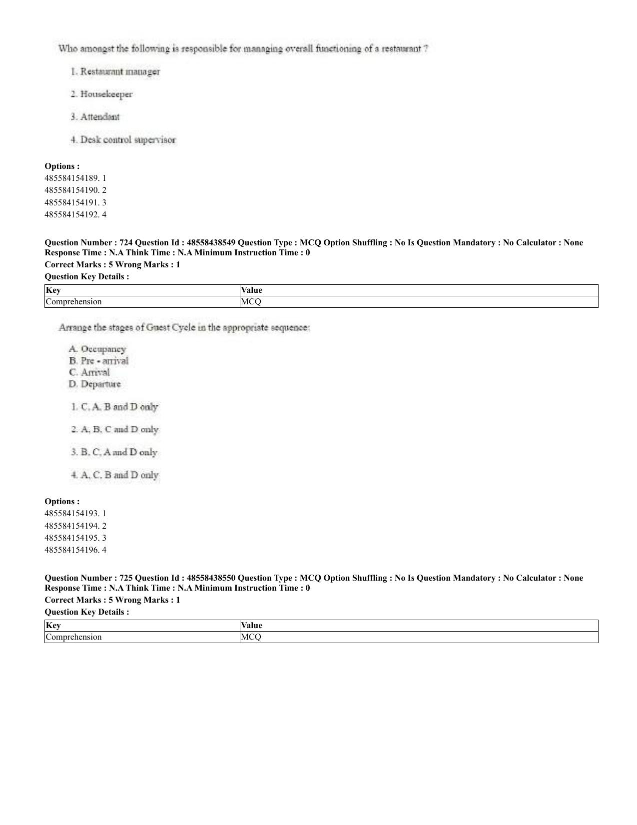 CUET 2023 English Odia Shift 3 Question Papers - 02 Jul 2023 - Page 383